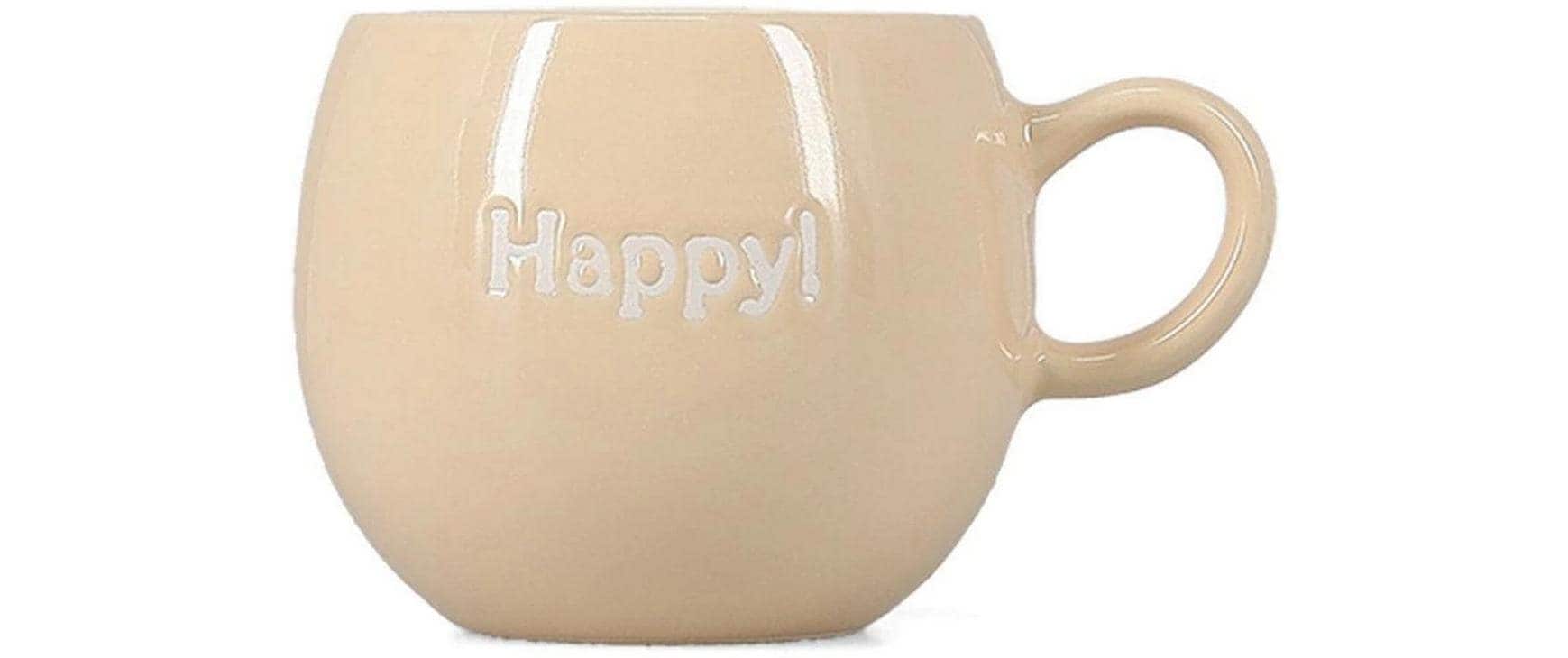 SALT AND PEPPER Tasse »Salt & Pepper Tasse 420 ml, Happy«