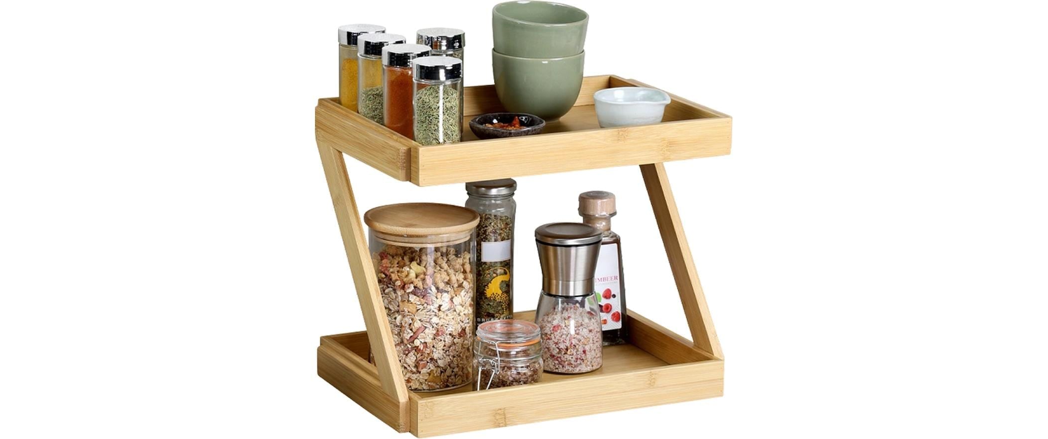 KESPER® Étagère de cuisine »Aufbewahrungsregal, Bambus, FSC« 1 cuis tlg.