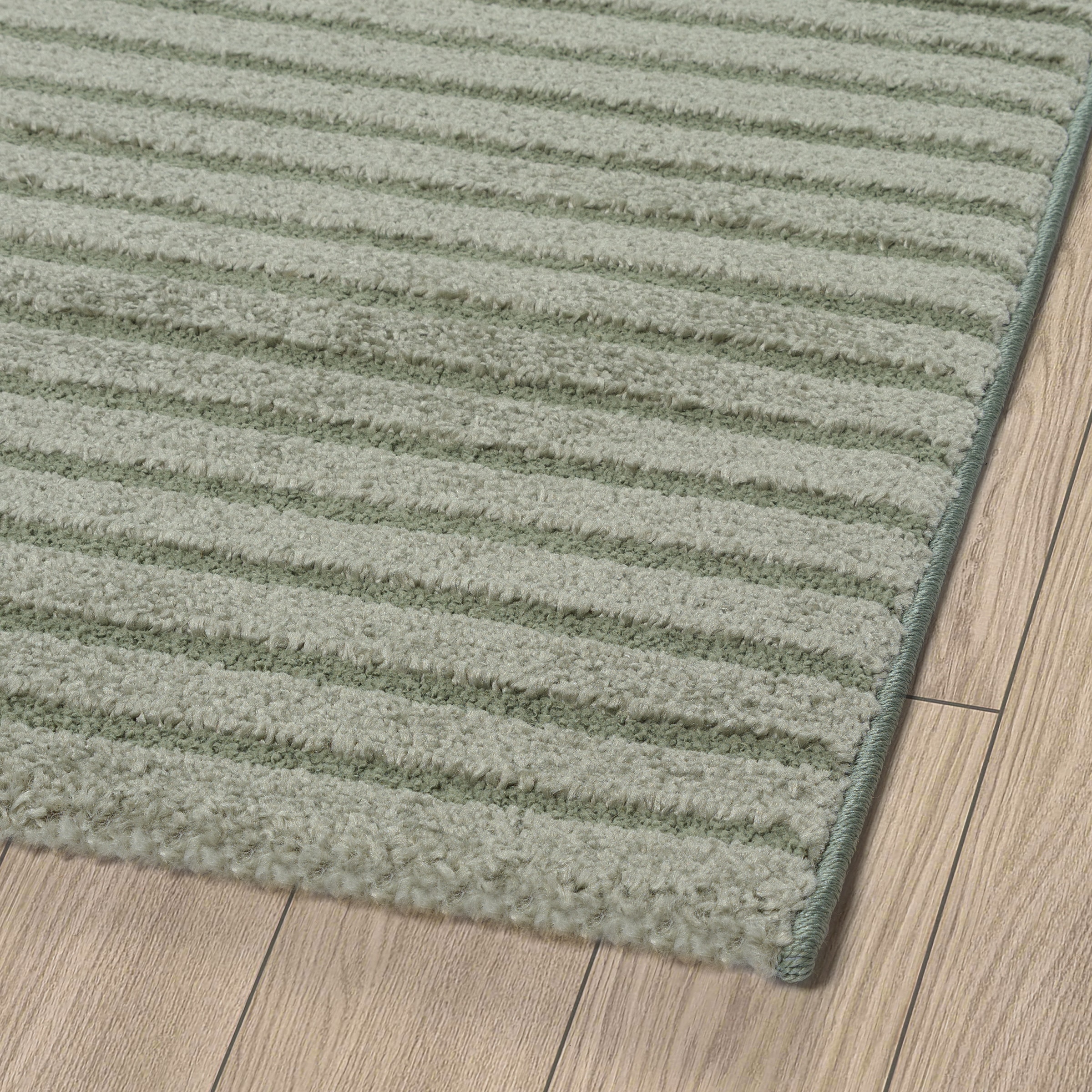 GOODproduct Tapis design »Eliaan 3D Optik/Hoch-Tief Effekt« Rectangulaire 14 mm Höhe hohe Flordichte und angenehm weich, Teppich Wohnzimmer Boho Design