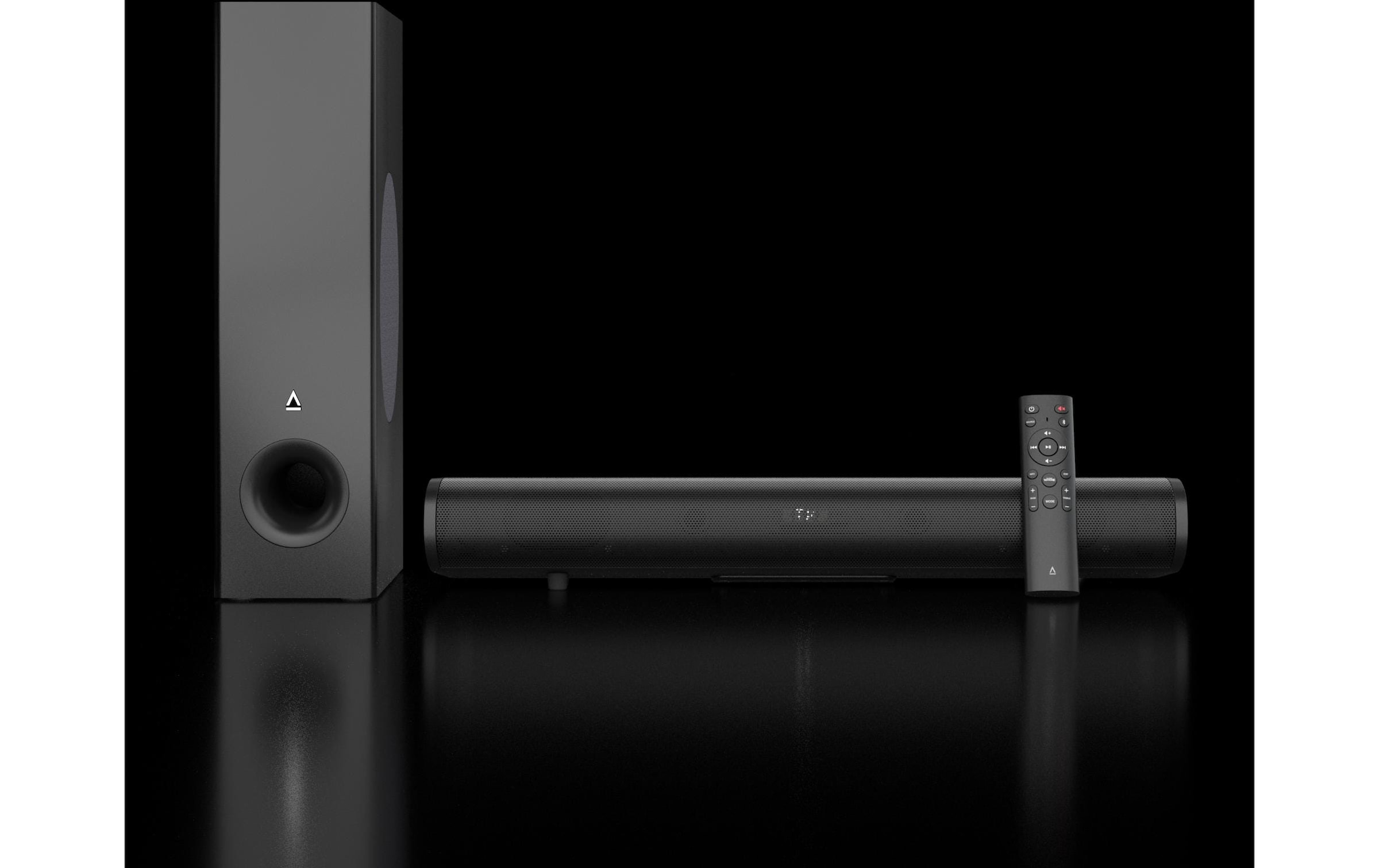 Creative Soundbar »Stage Pro, Soundbar mit Subwoofer 2.1-Soundbar mit Dolby Audio« ( ) HDMI Arc, USB Audio, Optical, Aux-in
