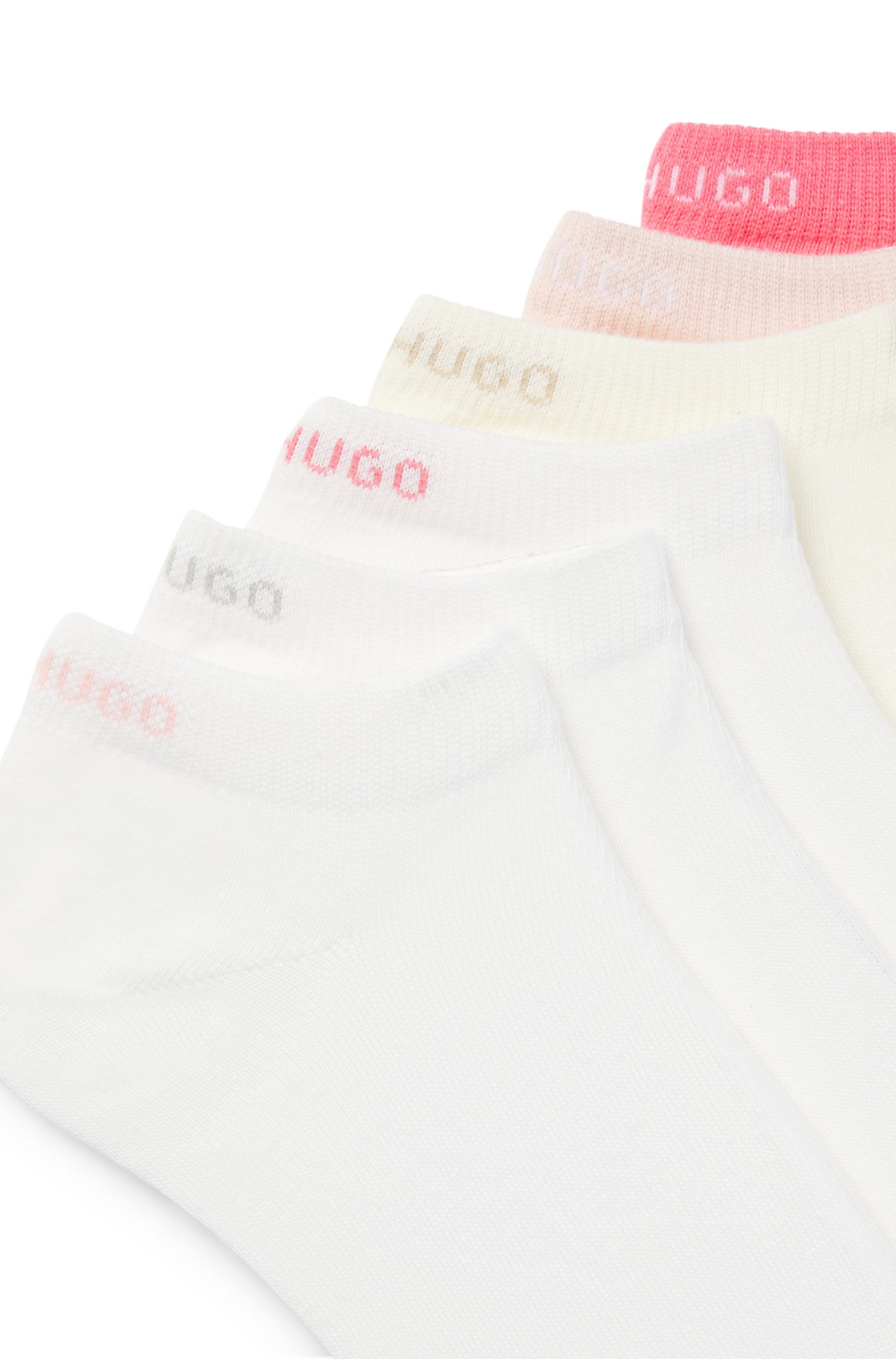 HUGO Underwear Chaussettes »6P AS UNI CC W 10« Packung, 6er Pack, 6 Couple tlg. mit HUGO Schriftzug
