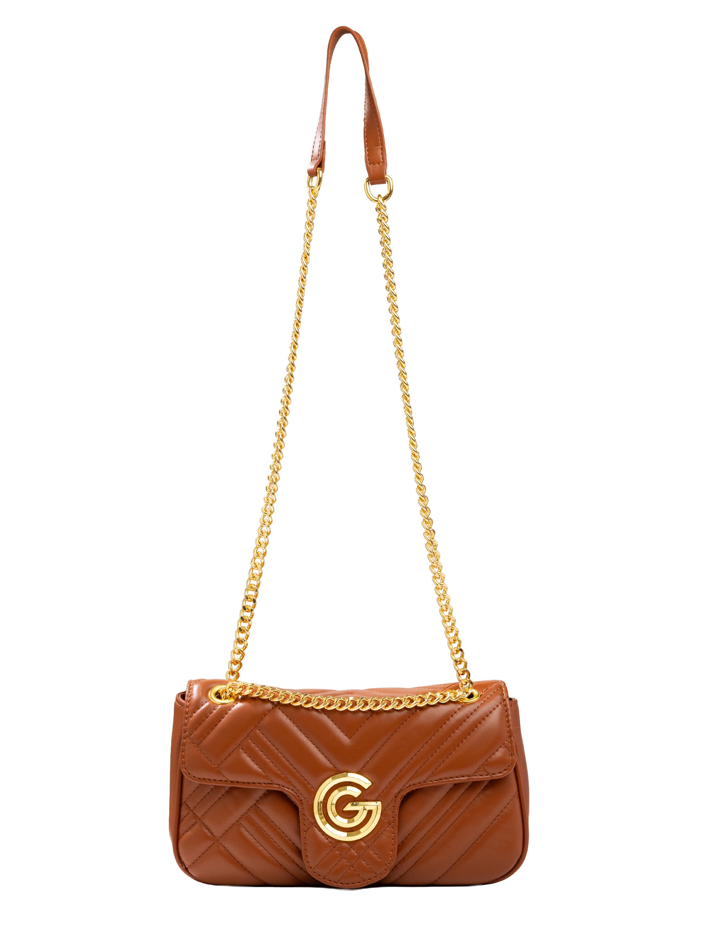GABRIELLA G By Gabriella Gucci Sac à bandoulière »CINDY« Sac bandoulière pour femme, sac à main, sac de transport avec décoration logo