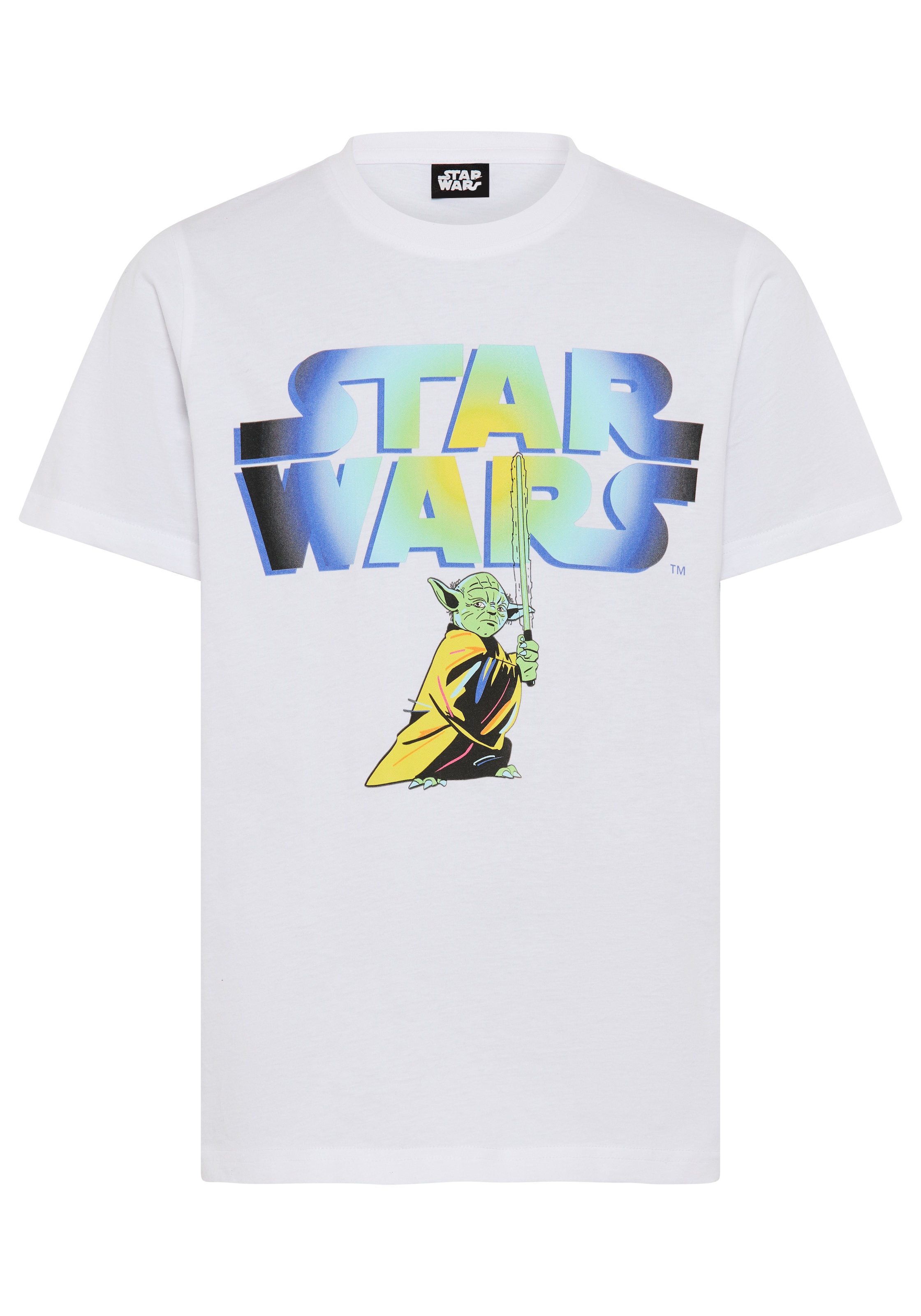 KIDSWORLD T-shirt »STAR WARS: YODA - Disney Shirt« YODA Shirt, modischer Stil, Kurzarm, Basic Passform, aus Baumwolle