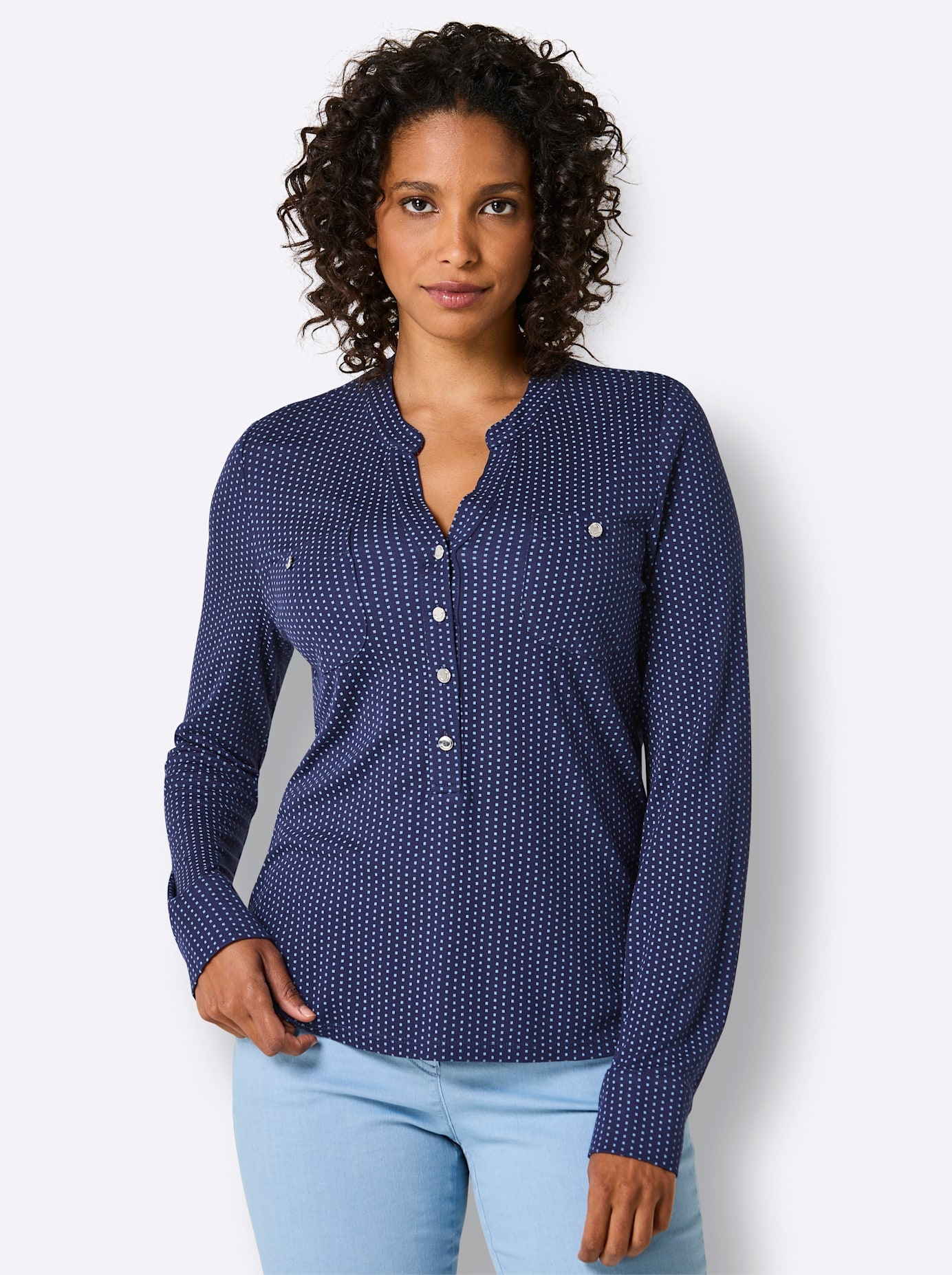 CREATION L PREMIUM Chemisier »Modal-Shirtbluse« 1 pièces