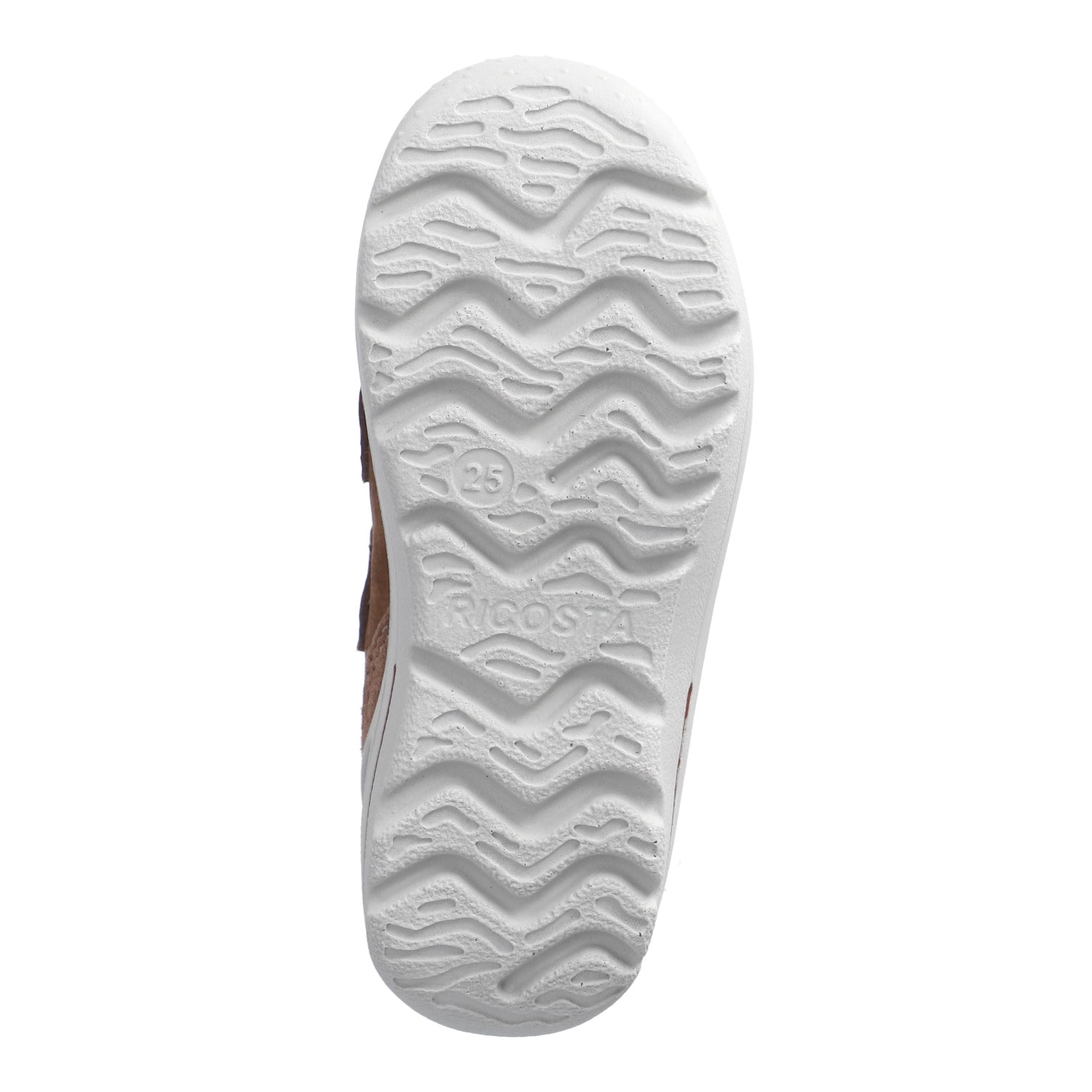 Ricosta Sneaker »June«  Halbschuh mit Klett, Grössenschablone zum Download, WMS: weit