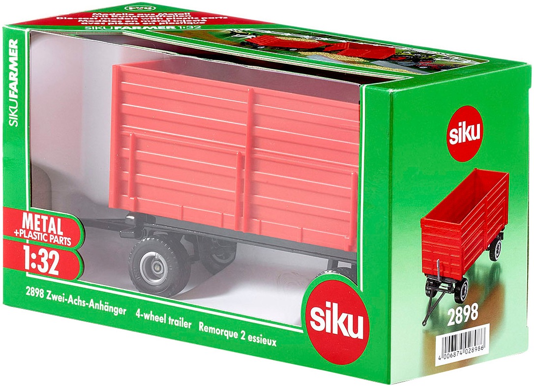 Siku Spielzeug-Polizei »SIKU Farmer, Zwei-Achs-Anhänger (2898)«