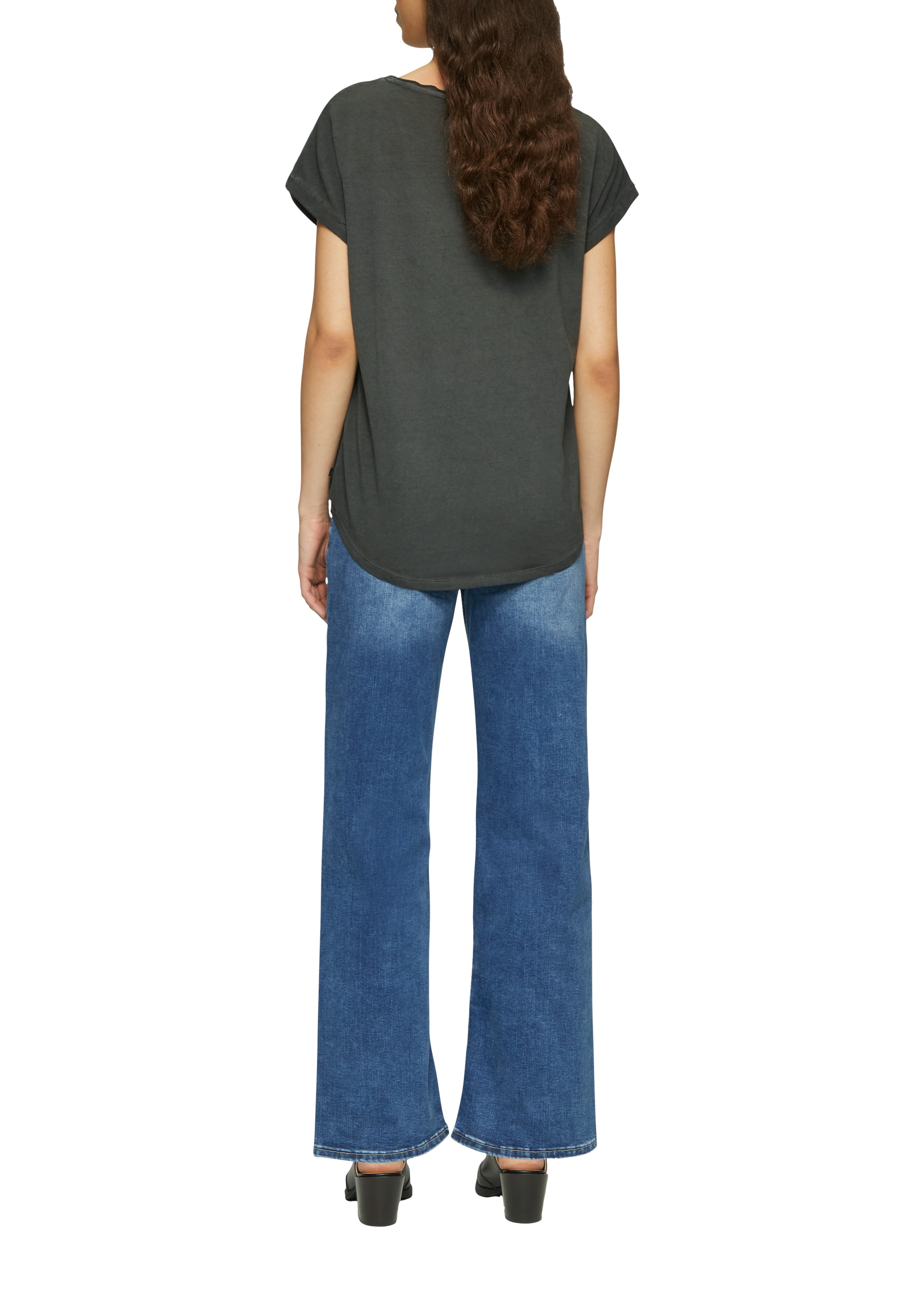 QS T-shirt mit Frontprint