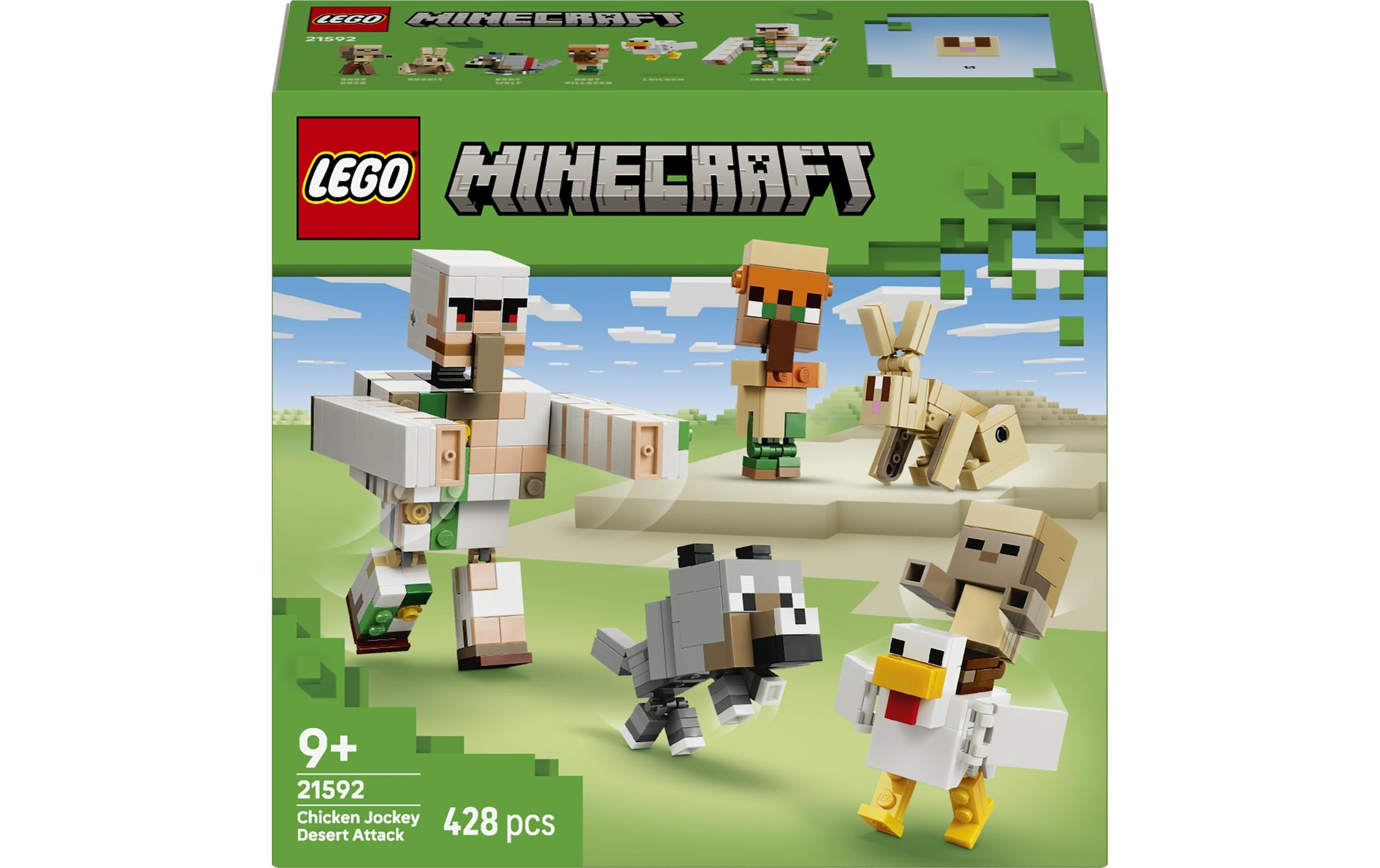 LEGO® Pions de construction »Angriff des Hühnerreiters in der Wüste (21592), LEGO Minecraft« fabriqué en Europe