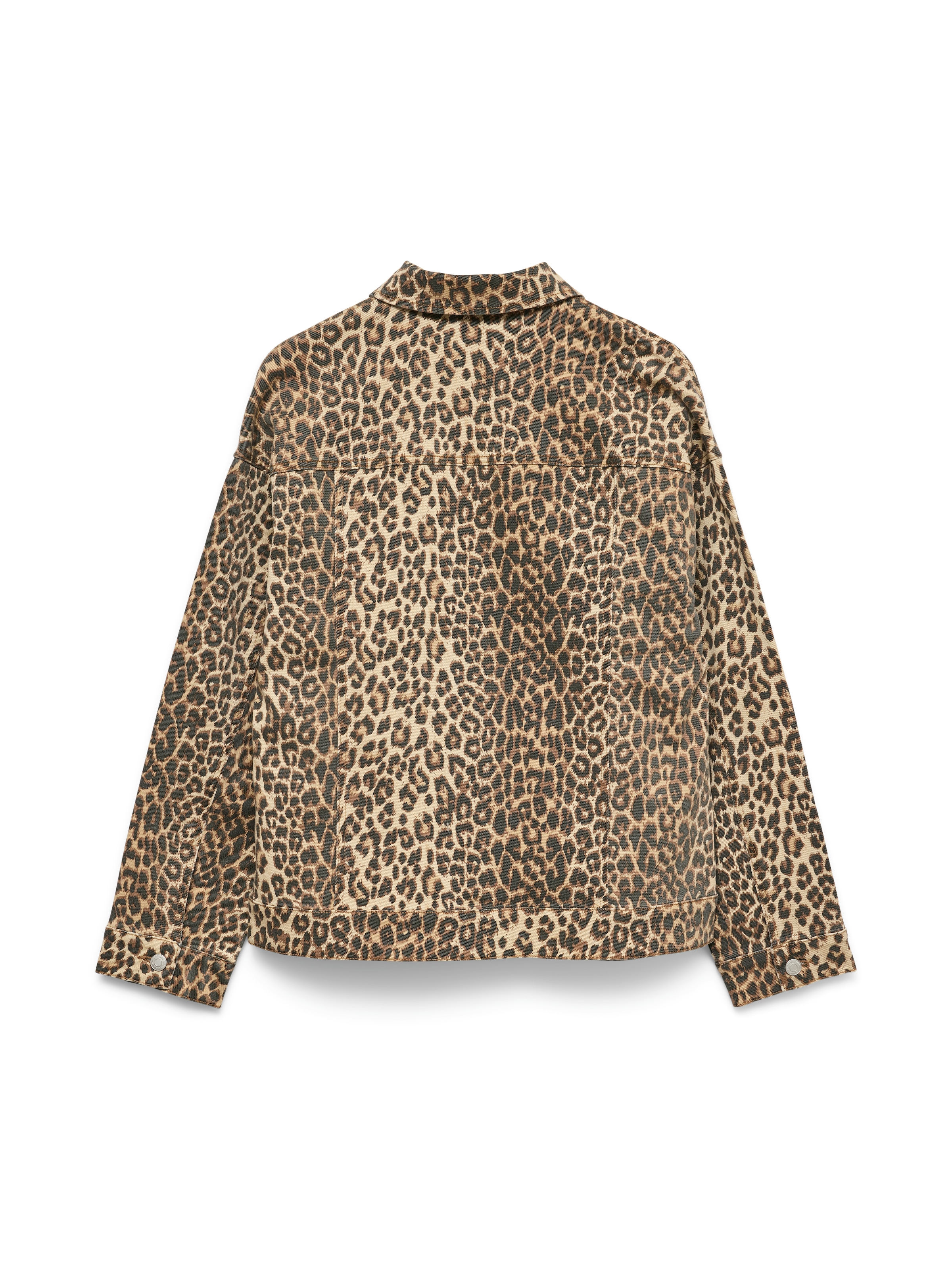 Vero Moda Kurzjacke »VMTESSA LS OVERSIZE DNM AOP JACKET NOOS« mit Animal-Print