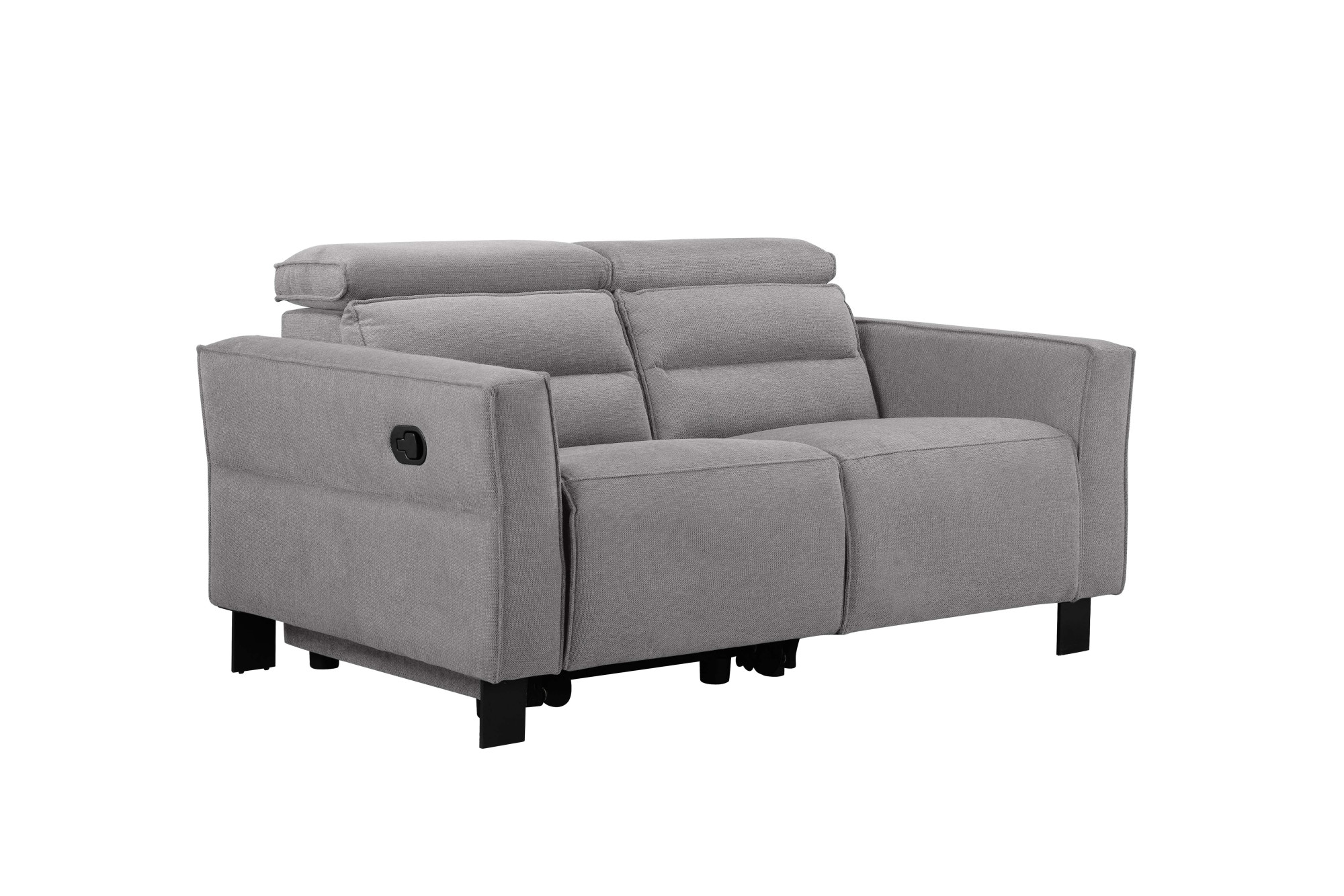 GOODproduct 2-Sitzer »Carpari Webstoff, 162 cm, man./elektr. Relaxfunktion« (USB A/C), sowie Kopfteilverstellung