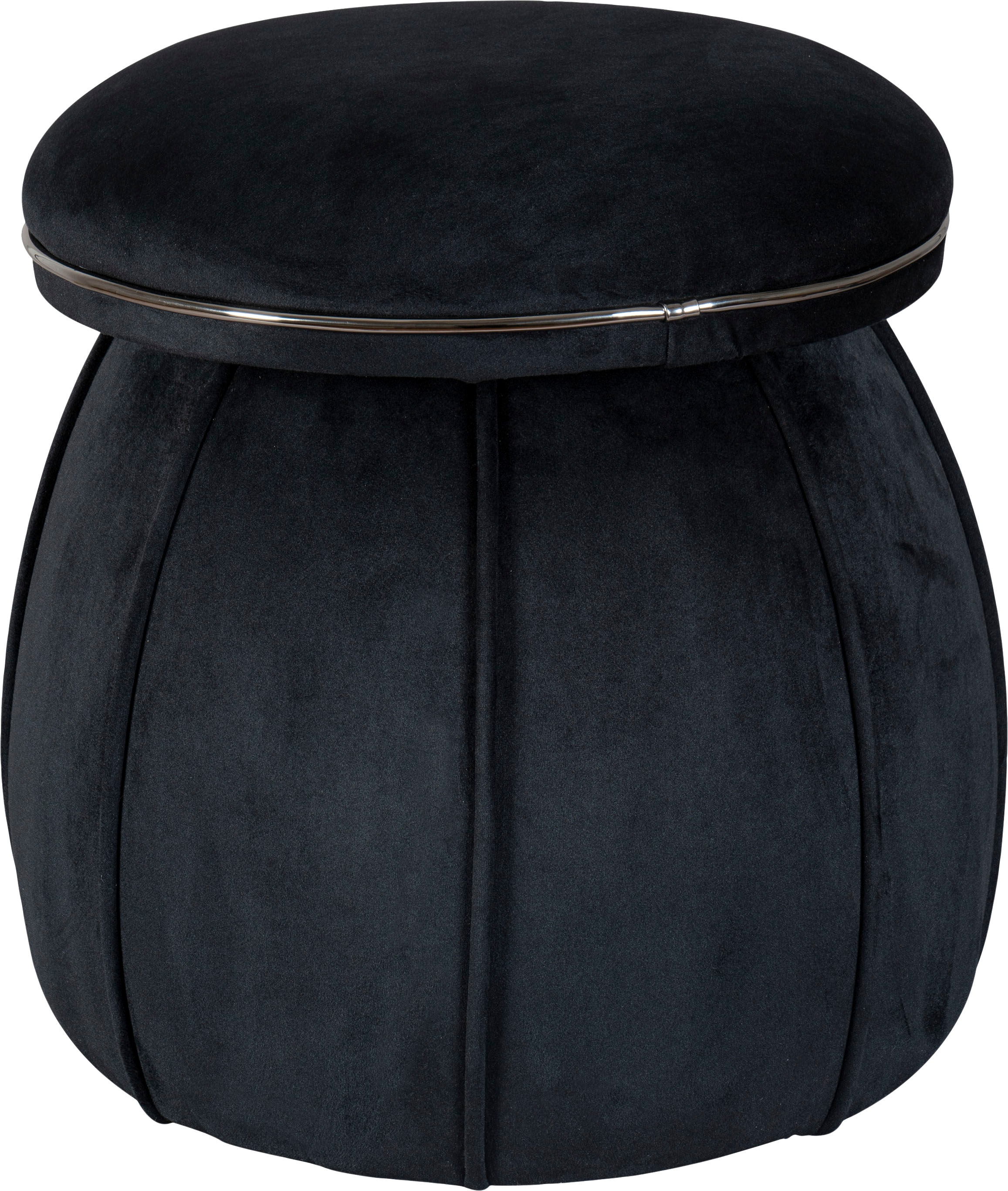 Kayoom Sitzhocker »Hocker Corin,extravagante Form,stilvolle Farben,elegant gesteppter Fuss« 1 Stk. tlg. komfortabel, hochqualitativ, pflegeleicht, sorgfältig verarbeitet