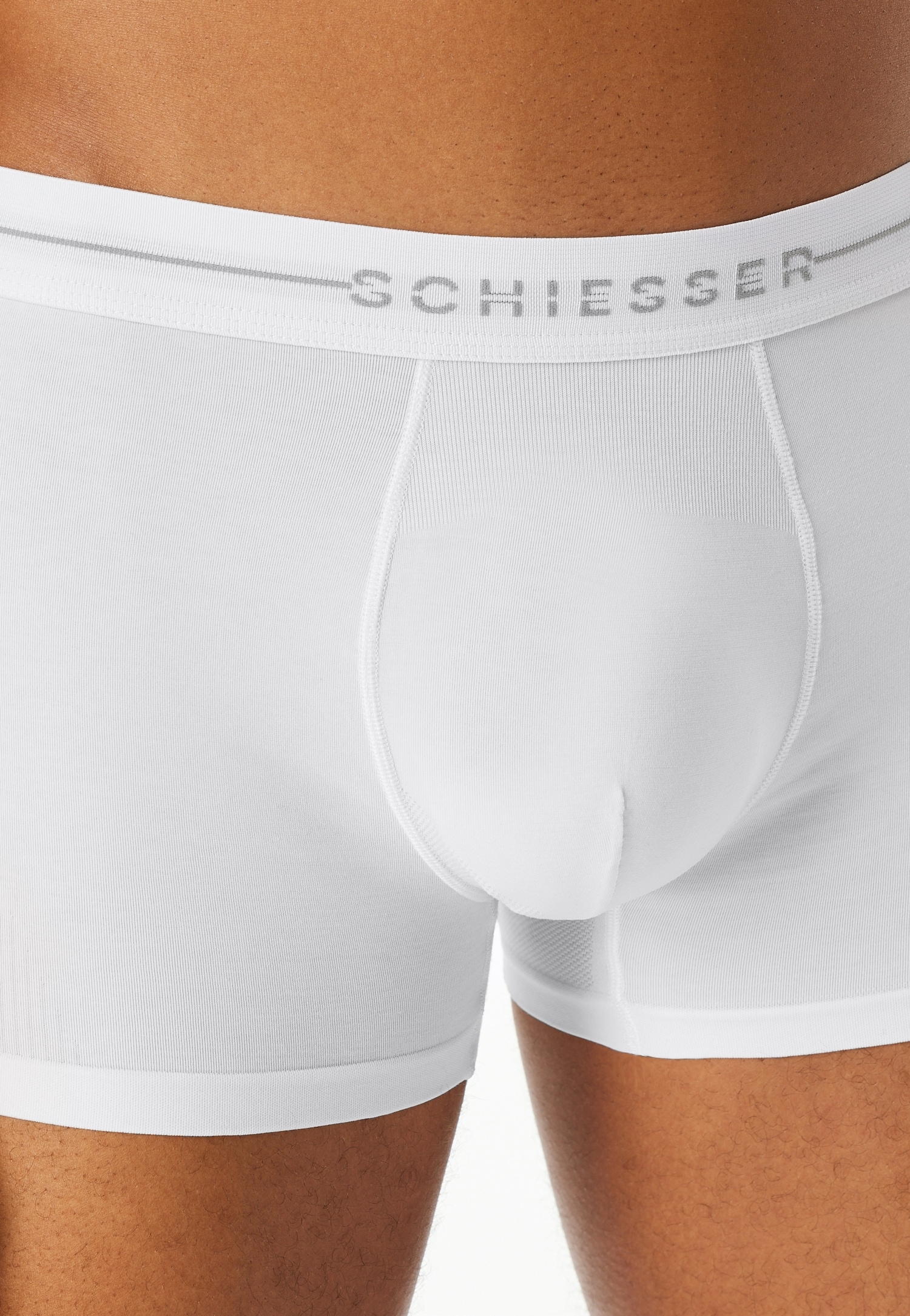 Schiesser Boxershorts »Cotton Flex« Baumwollmischung, ohne störende Seitennähte, superweich