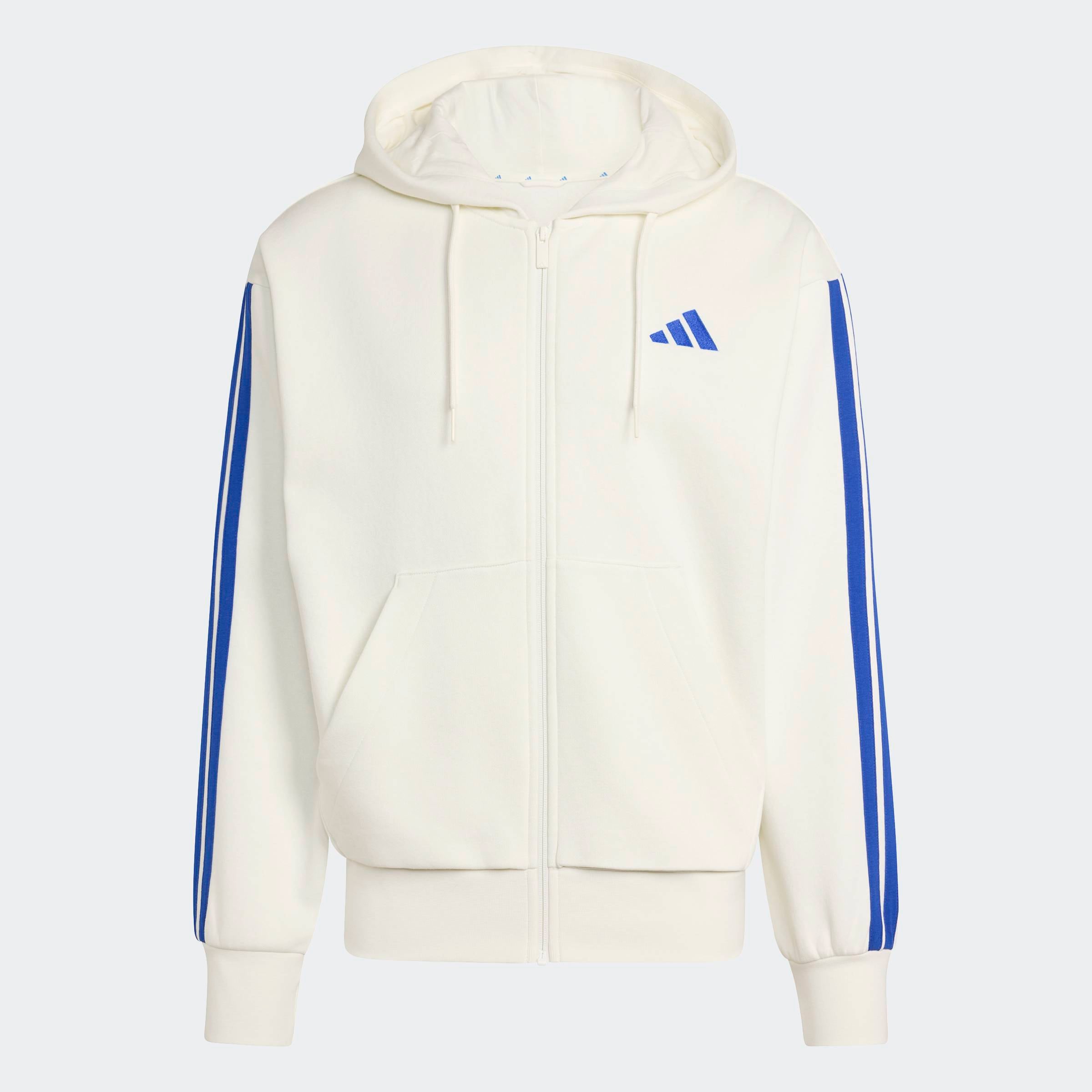 adidas Sportswear Veste sweat »ESSENTIALS 3-STREIFEN« pour course et mode sportive, avec fermeture éclair
