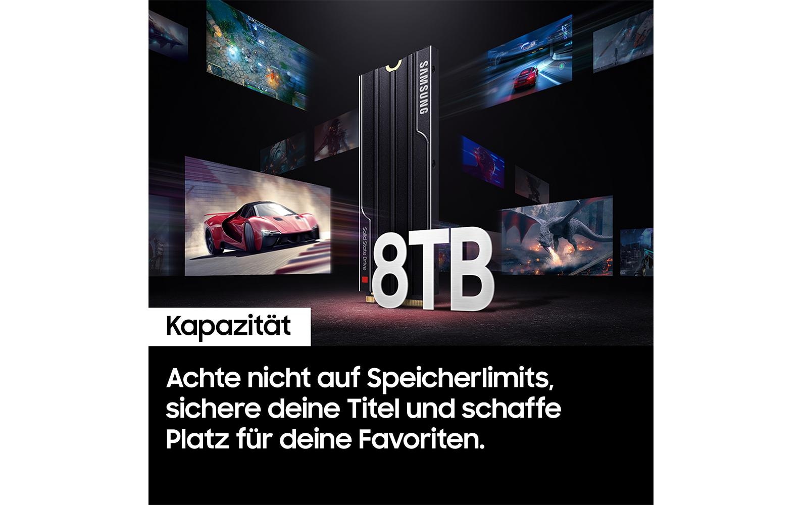 Samsung SSD de jeu interne »9100 PRO Heatsink PCIe® 5.0 NVMe™ M.2« 1 TB