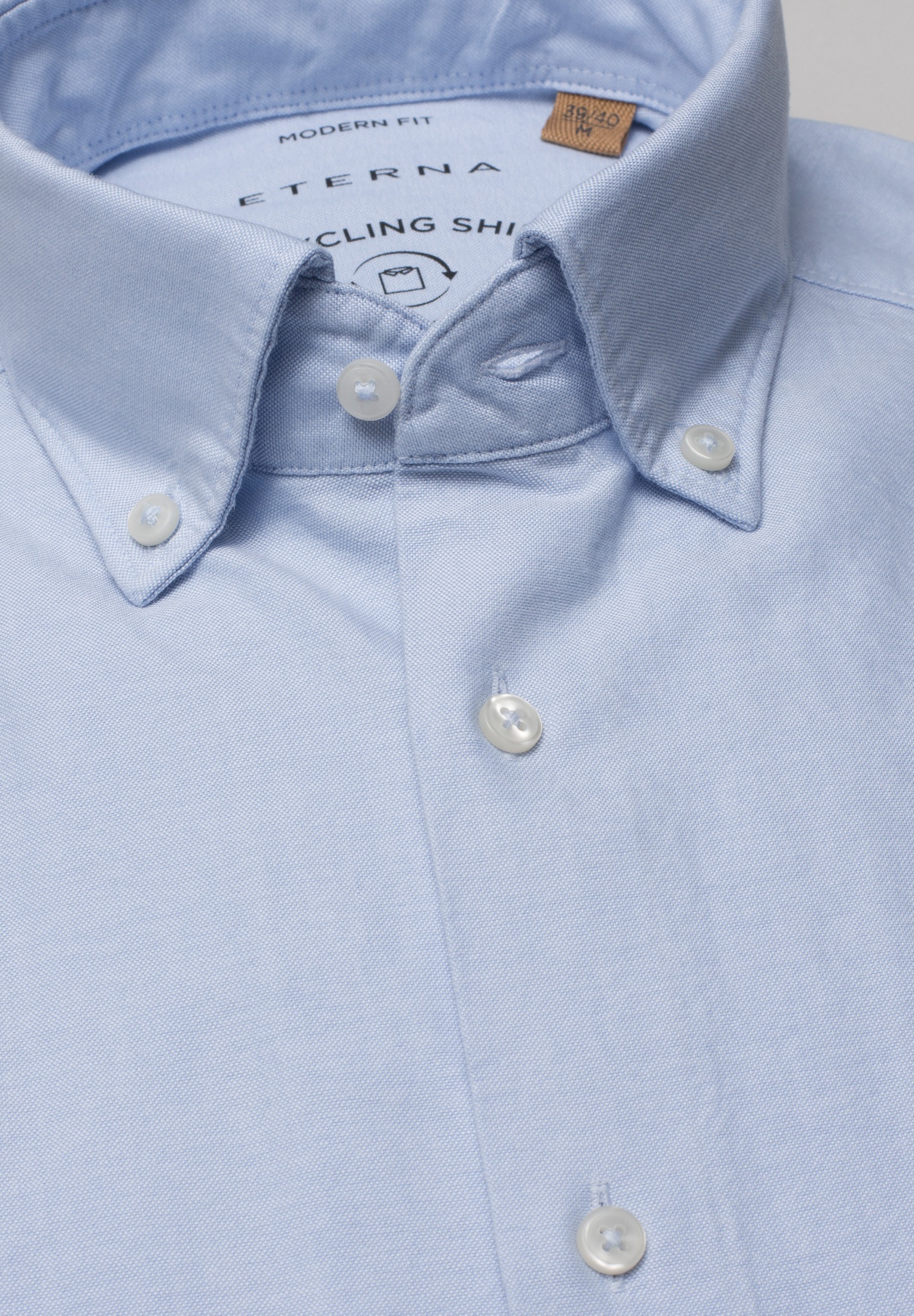 Eterna Langarmhemd »REGULAR FIT« EASY IRON (bügelleicht)