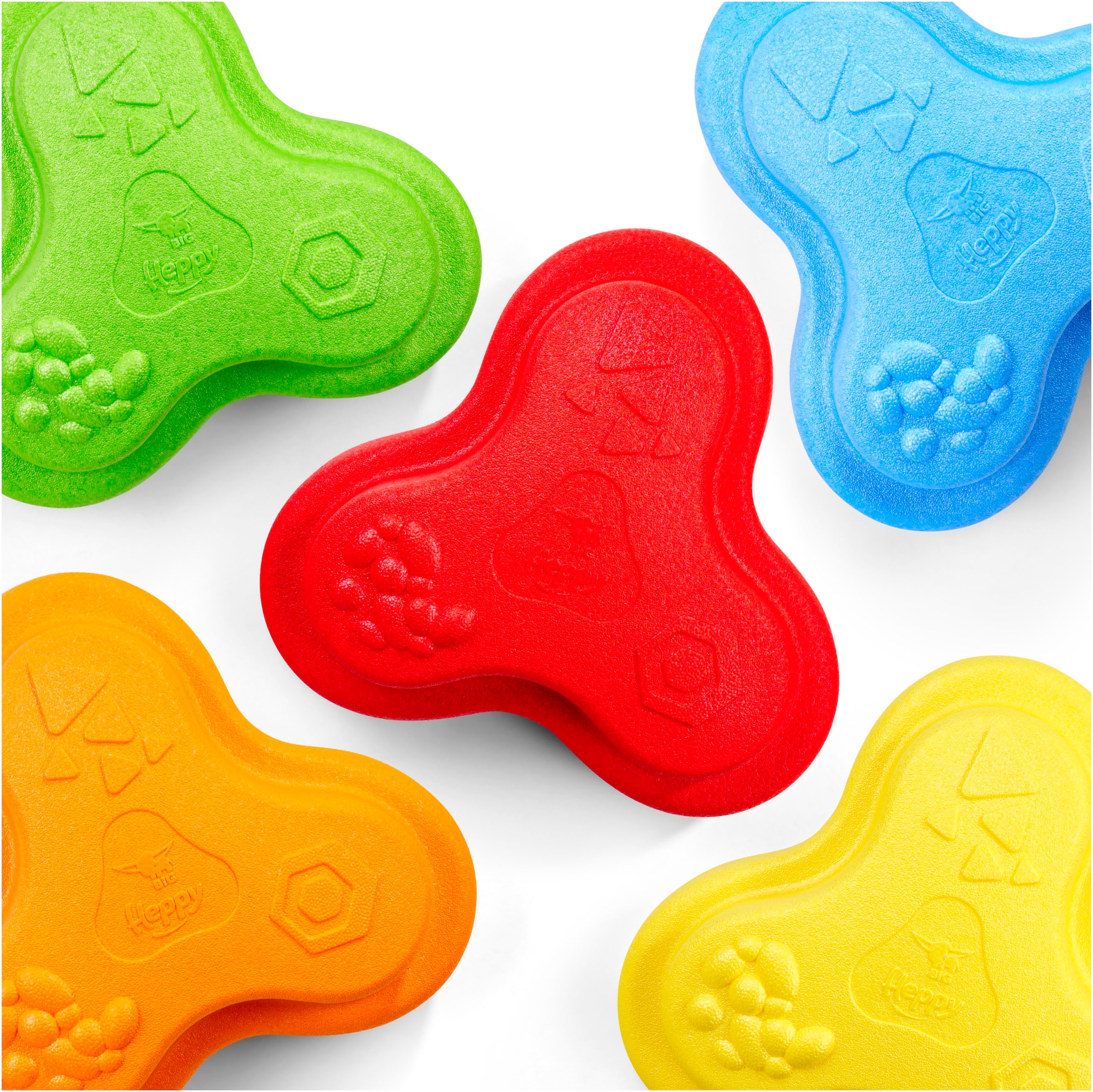 BIG Balancetrainer »BIG Heppy Rocks, Spielsteine« mit drei verschiedenen Oberflächenstrukturen