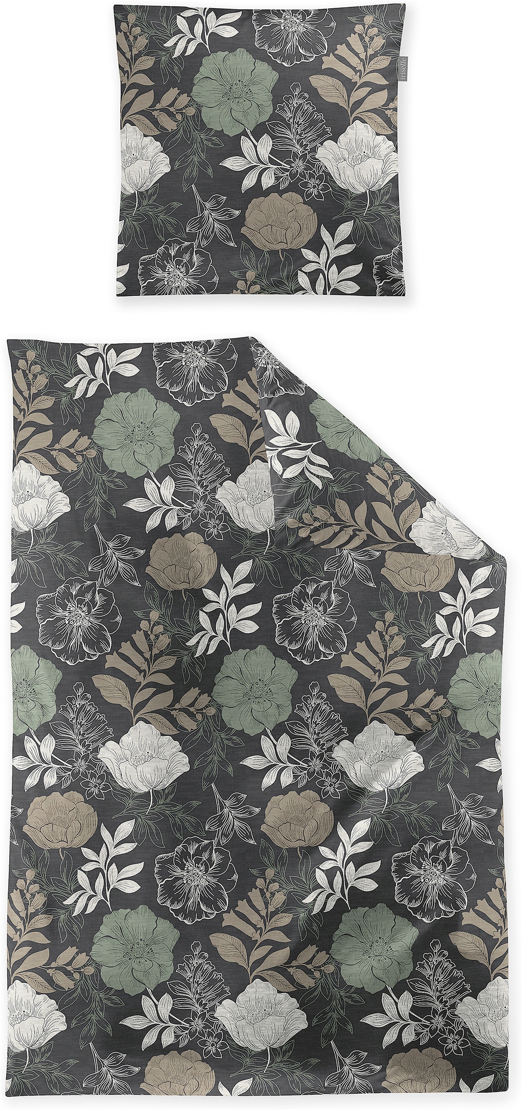 Irisette Linge de lit »Meran 8687« 2 Feinbiber, 2 teilig, flauschig