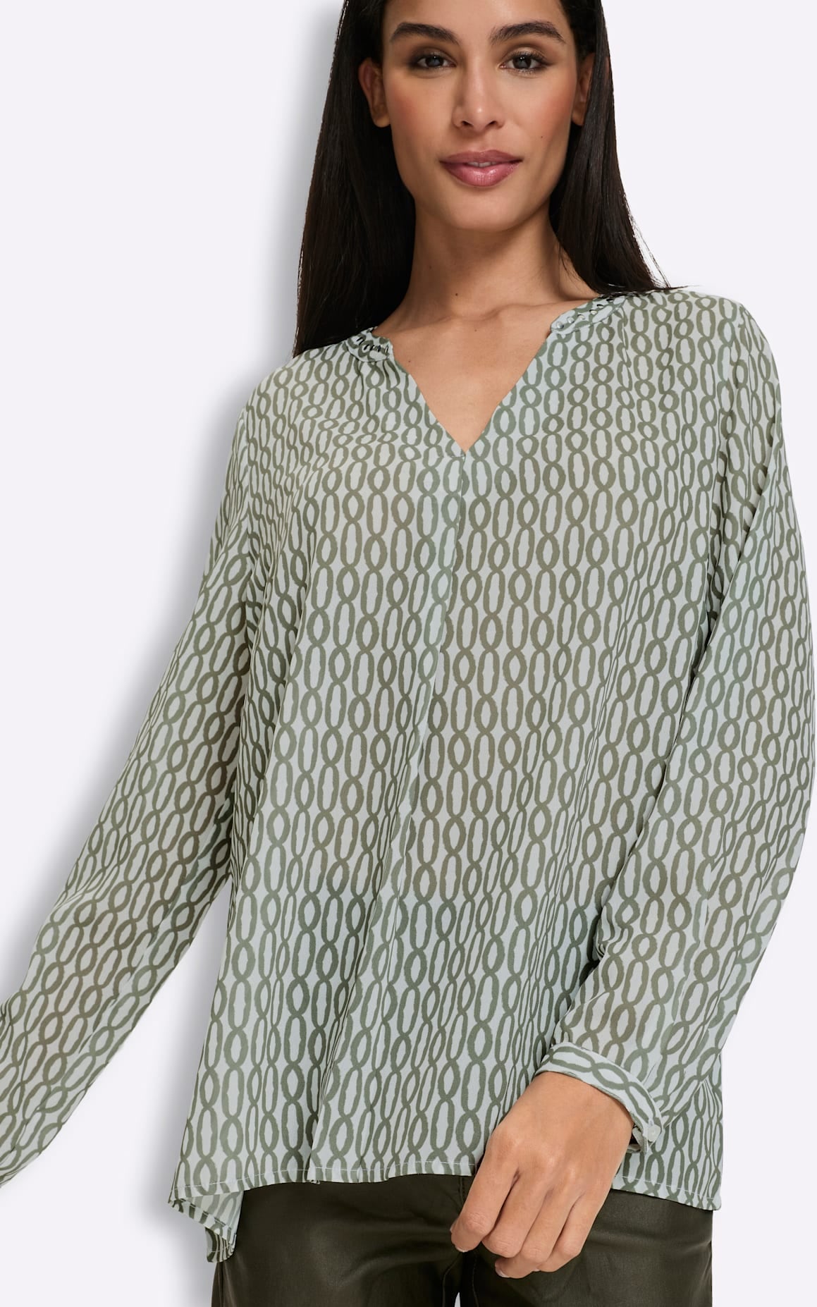 heine Druckbluse