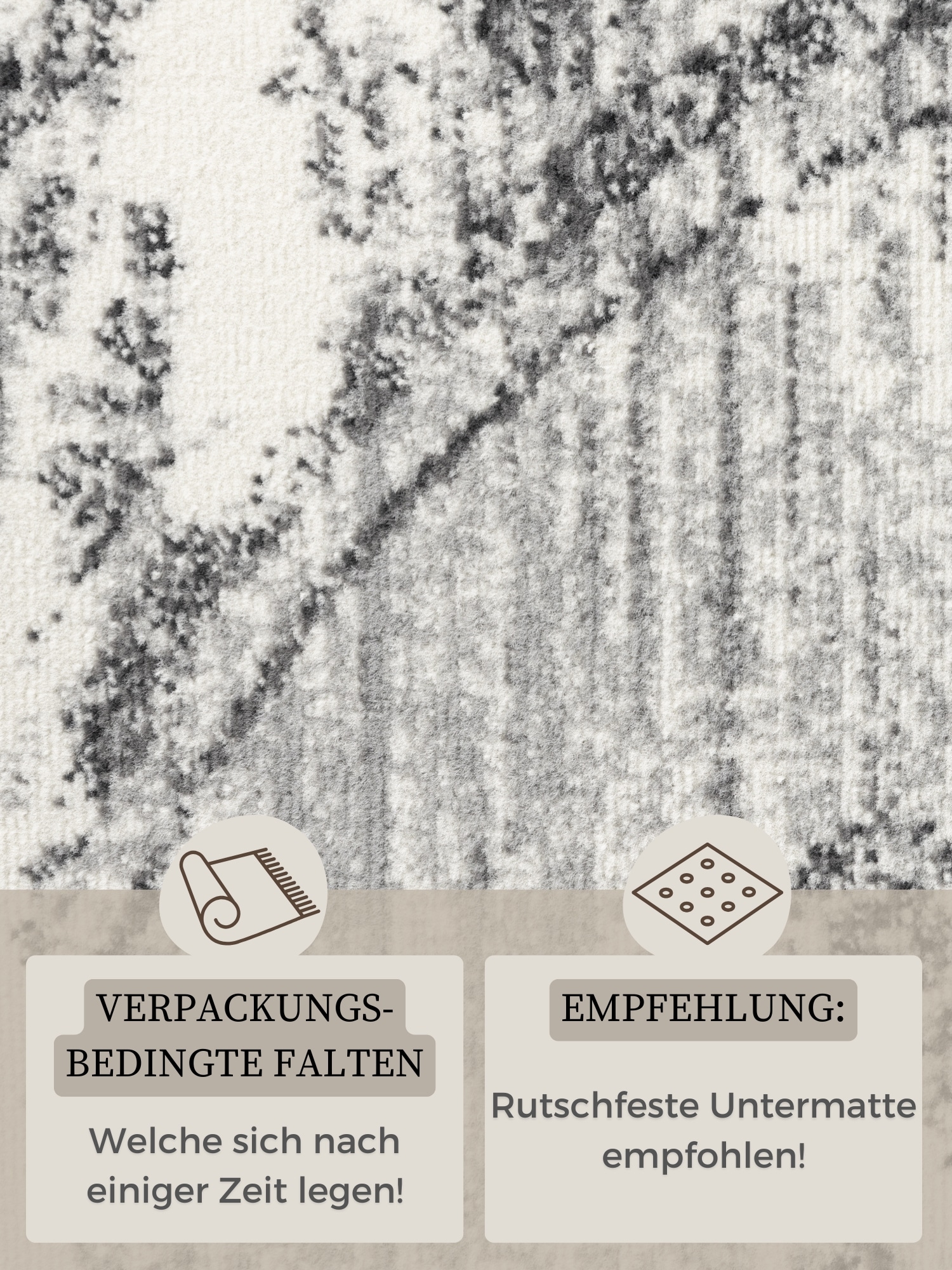 HANSE Home Tapis »Lydia« Rond 9 mm Höhe Wohnzimmer, Schlafzimmer, Flur, Kurzflor, orientalisch, Vintage, weich