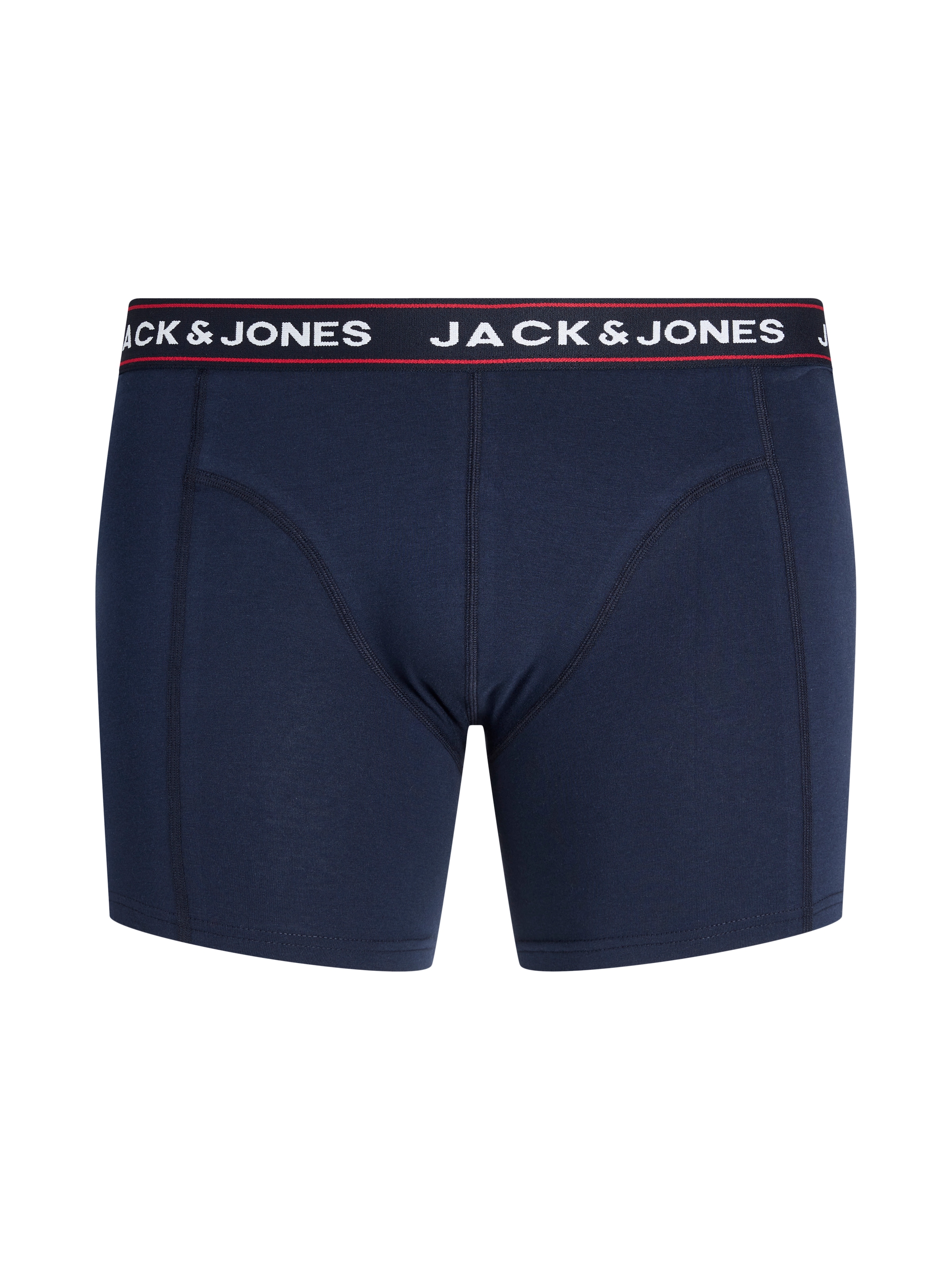 Jack & Jones PlusSize Tronc »JACMAX SOLID TRUNKS 5 PACK BTW PLS« Paquet, 5 cuis mélange de coton, bord-côte élastique