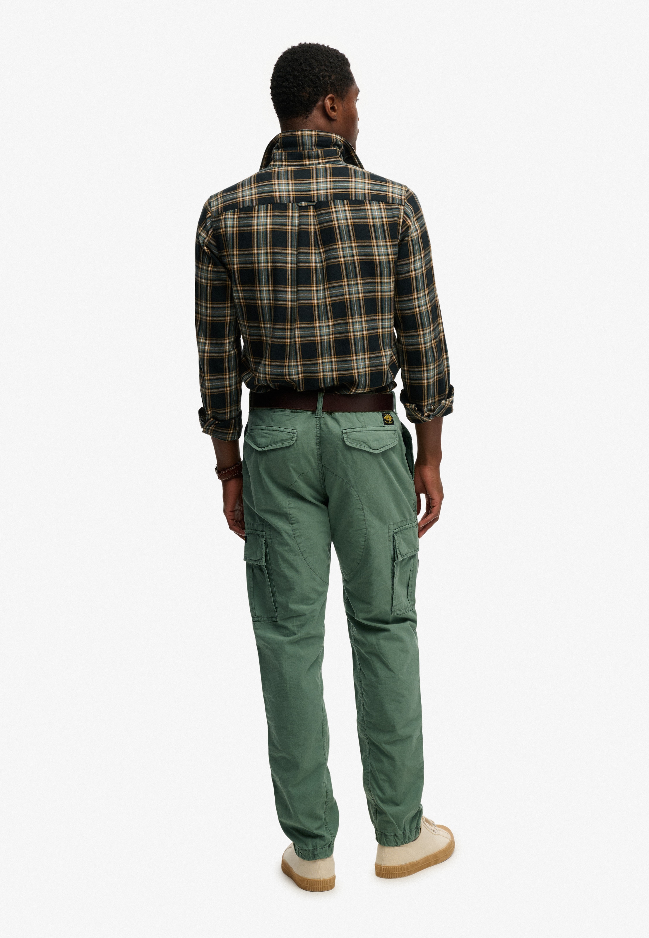 Superdry Pantalon cargo »RIPSTOP LIGHT CARGO PANT«  coupe regular, longueur cheville, avec fermeture éclair
