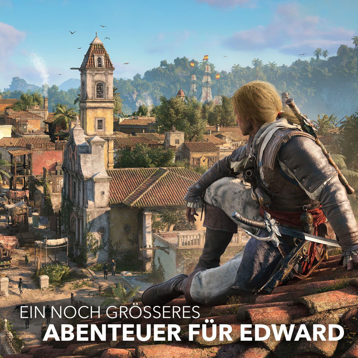 PlayStation 5 Konsolen-Set »PS5 Disk Edition (Slim) inkl.Assassin’s Creed Black Flag Resynced« 1.000 TB