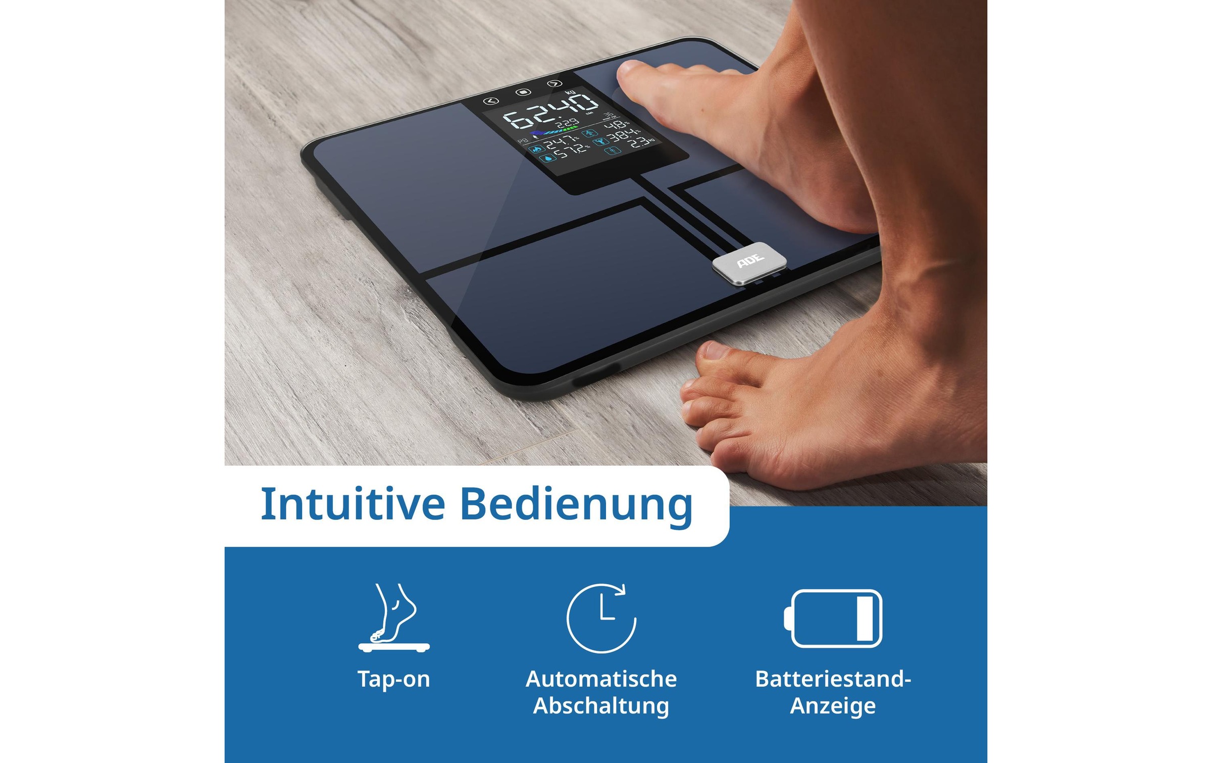 ADE Pèse-personne »Emmy« Diagnosewaage