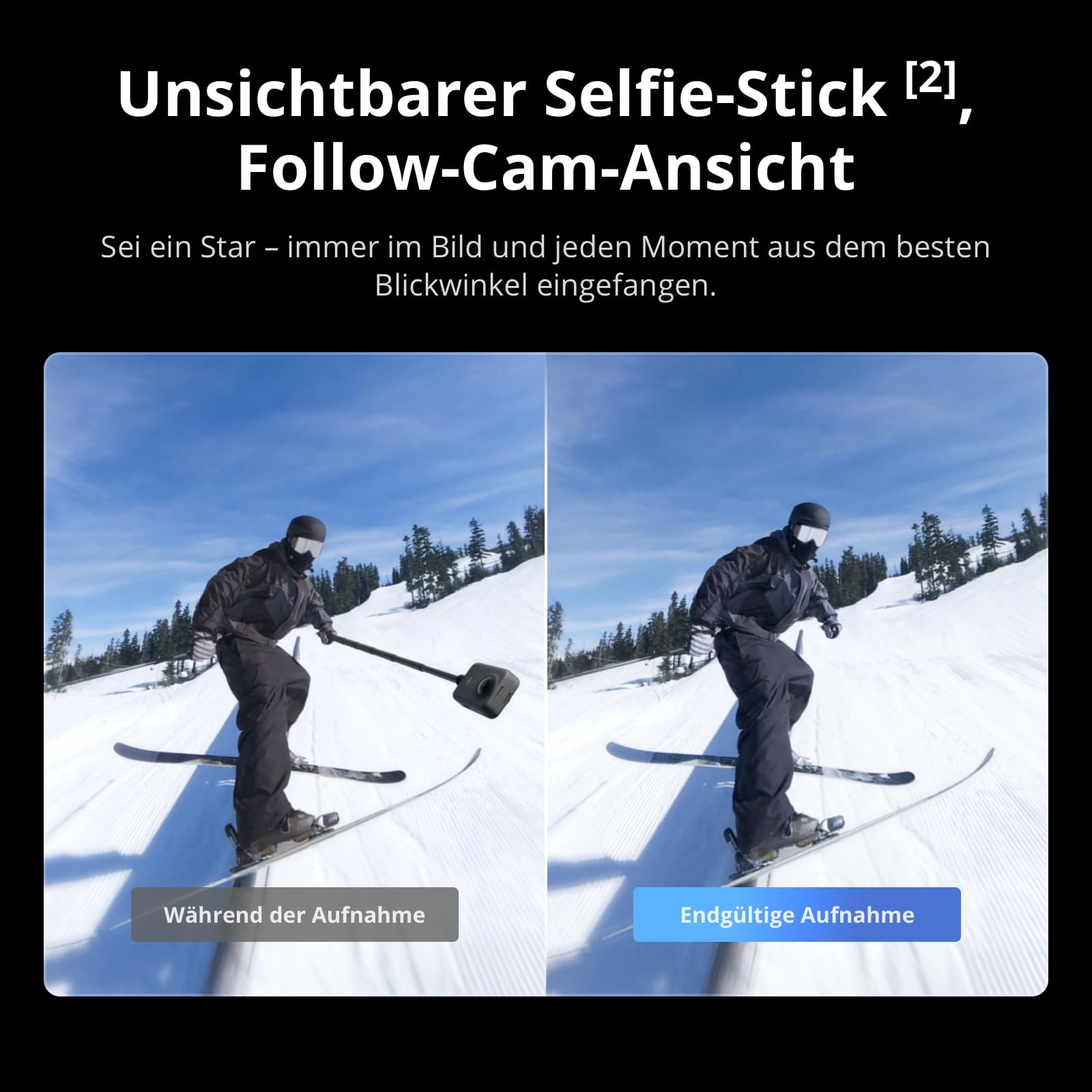 DJI Action-Cam »Osmo 360 Standard Combo« 8K 360°-Kamera