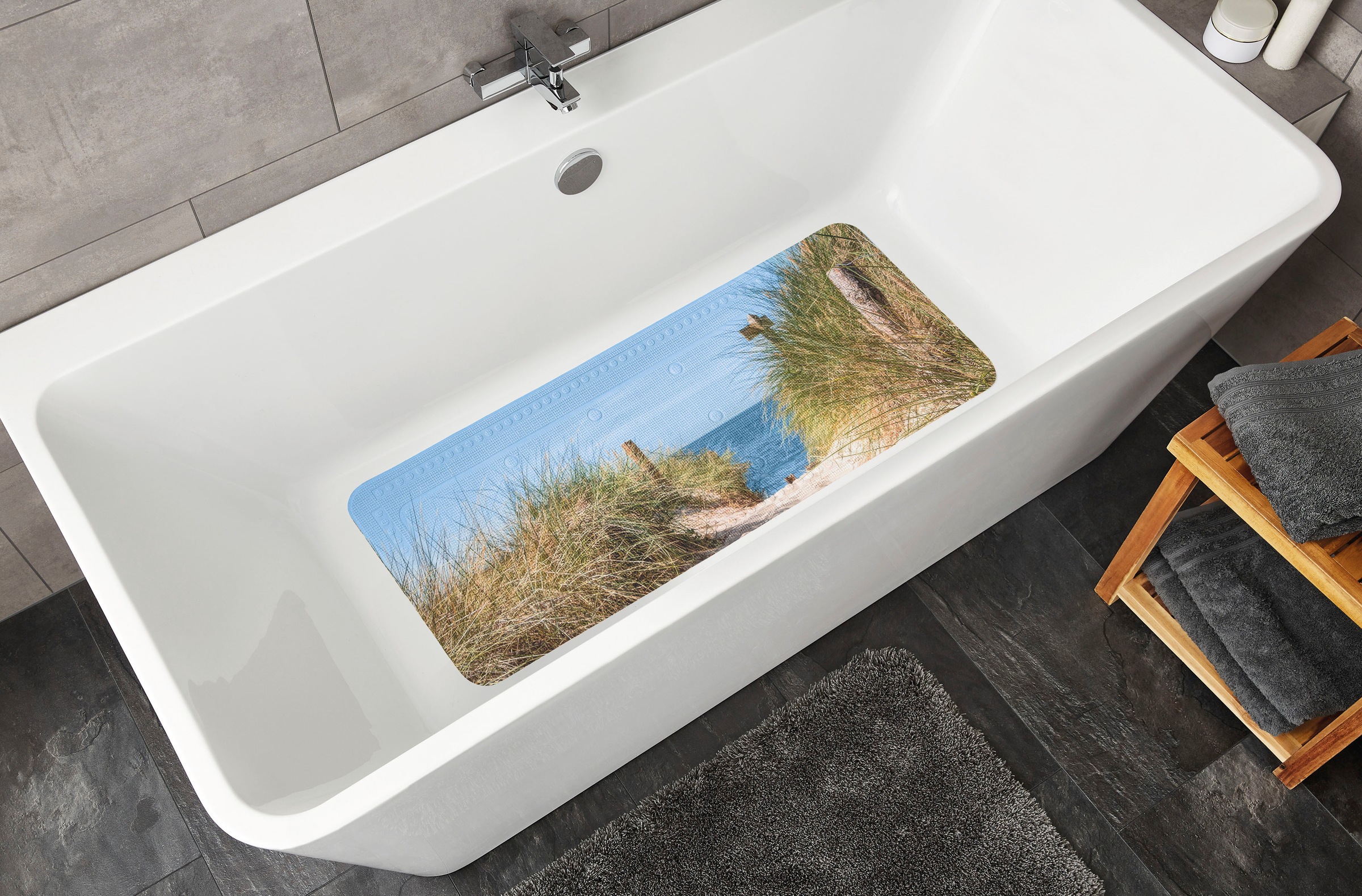 Kleine Wolke Tapis de baignoire »Borkum«