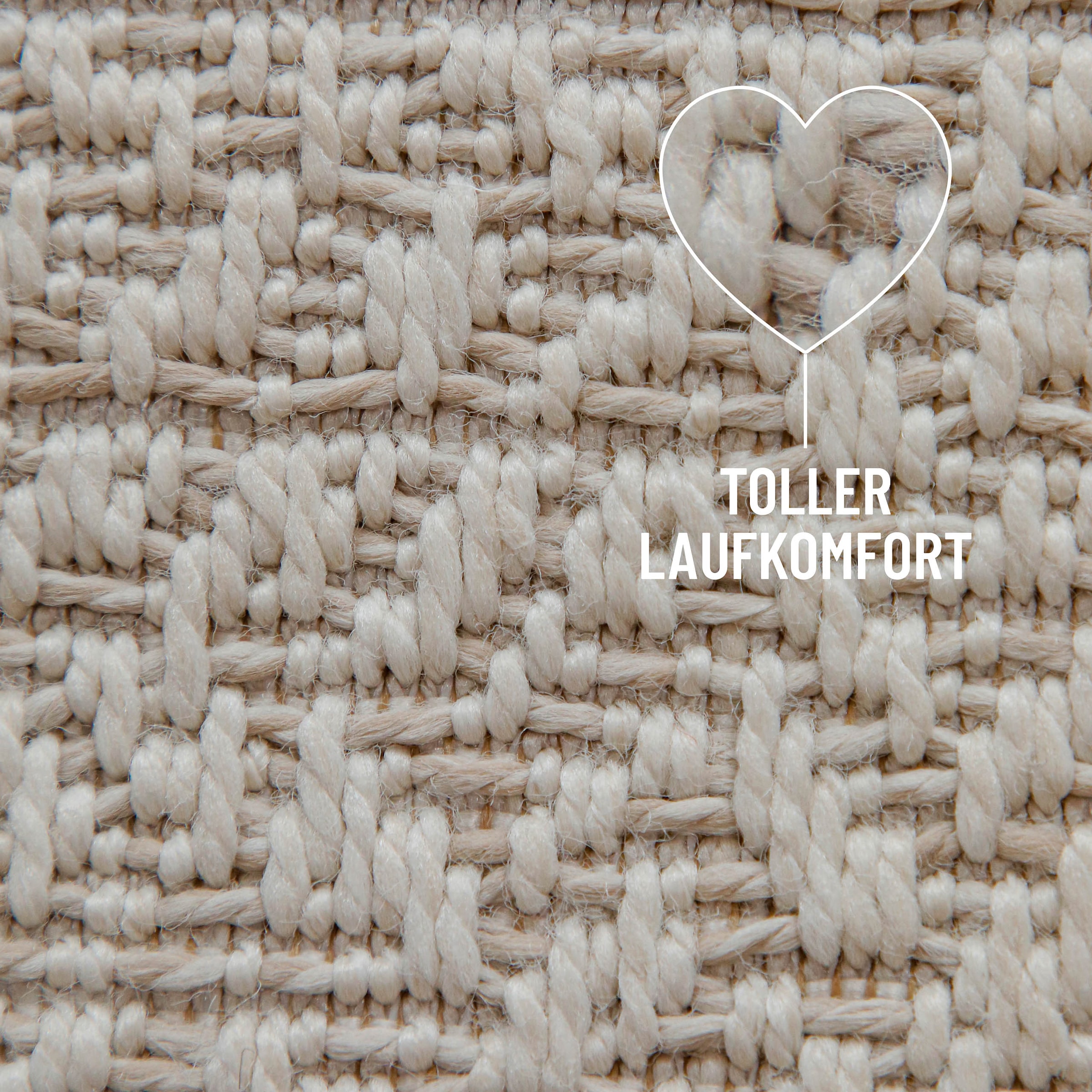 Wecon home Chemin de table »Layo« Rectangulaire 6 mm Höhe Flachgewebe, wetterfest, geometrisches Design, In- & Outdoor Teppich