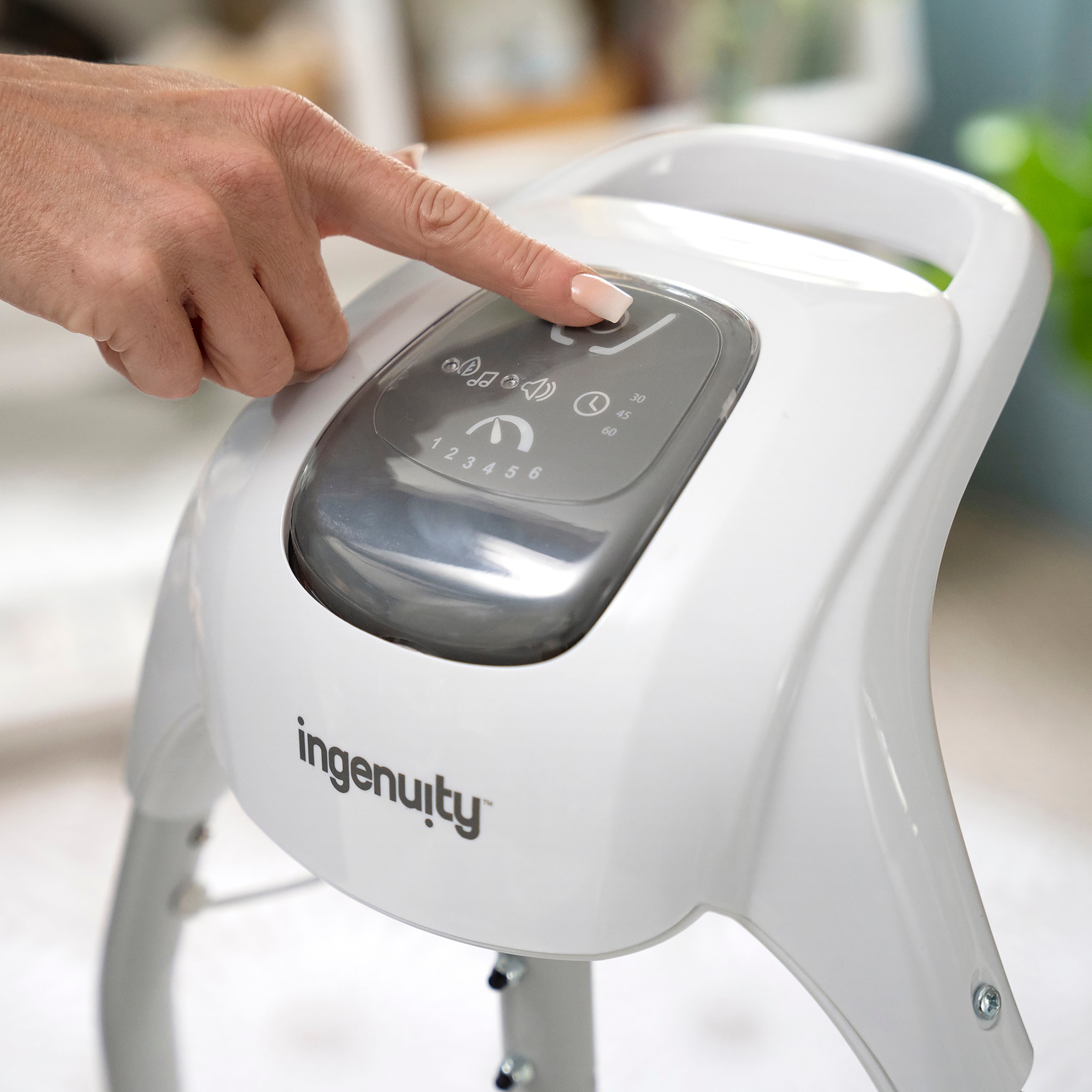 ingenuity Transat pour bébé »SimpleComfort Compact Soothing Swing & Rocker - Raylan« mit Sound-Effekt