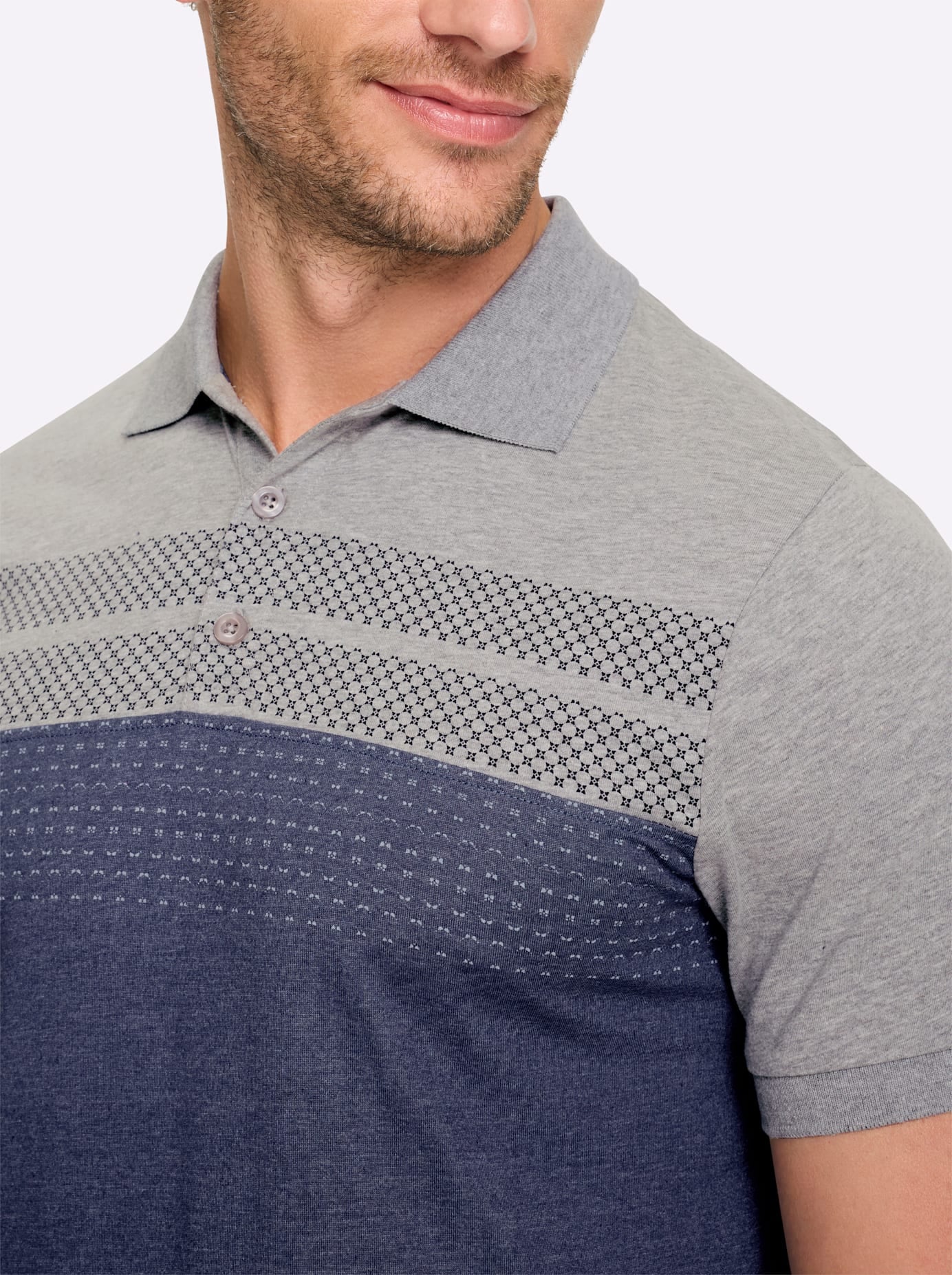 Marco Donati T-shirt à manches courtes »Kurzarm-Poloshirt« 1 pièces