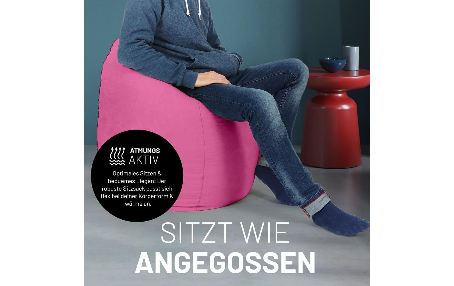 Lumaland Pouf »Lumaland Sitzsack 220 l«