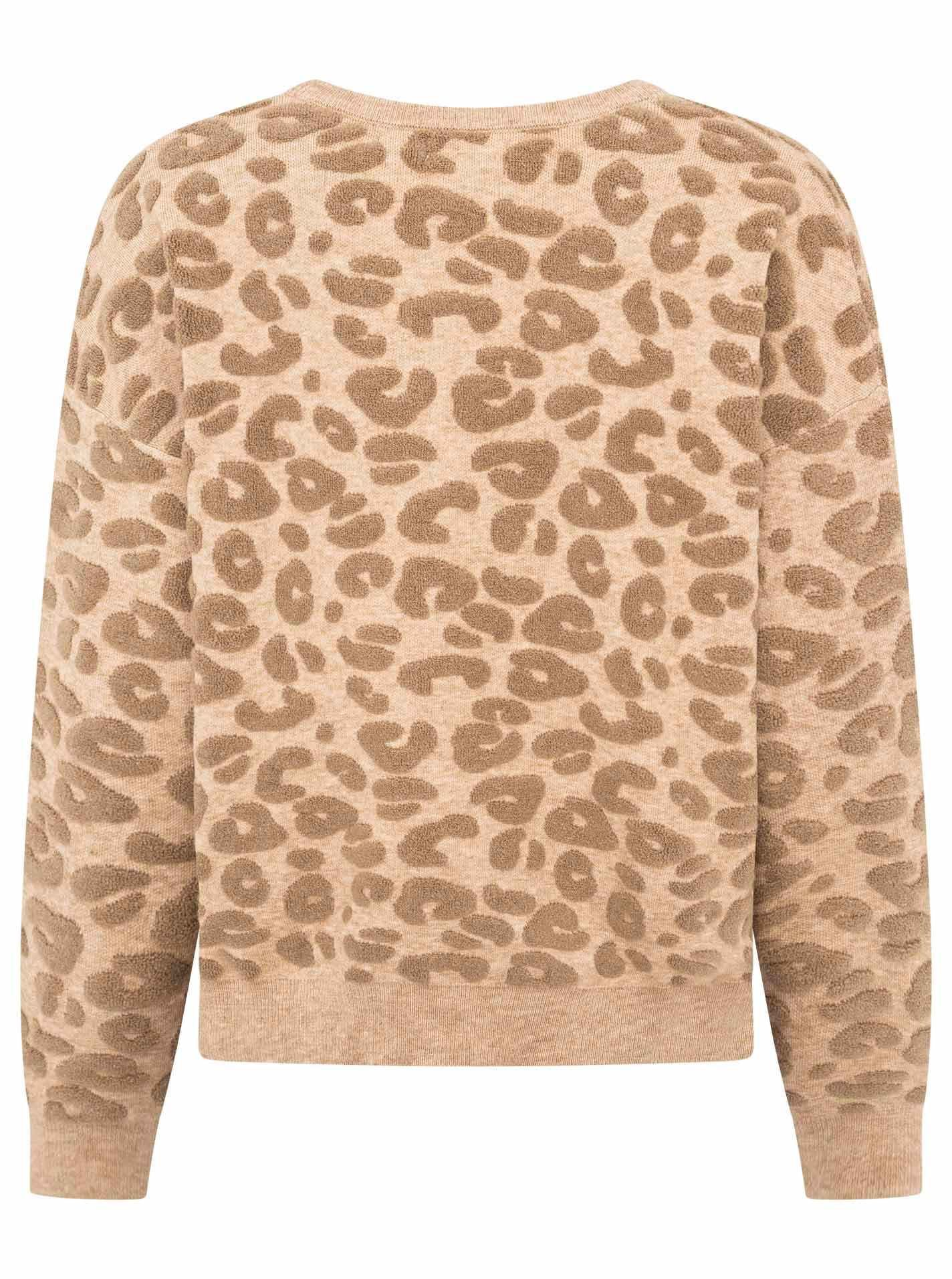 Zwillingsherz Pull en tricot »"3D Leo"« mit erhabenem Leomsuter