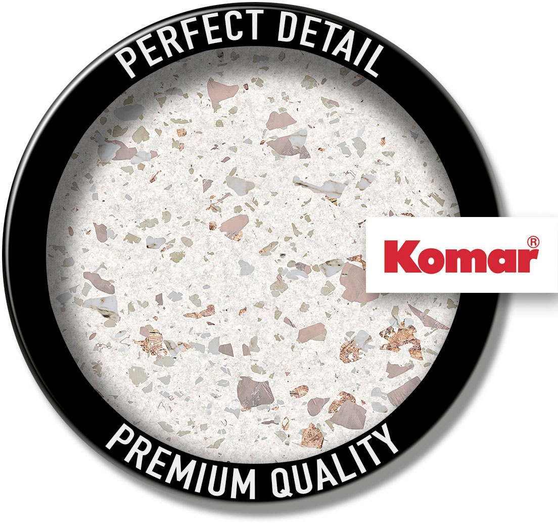 Komar Papier peint intissé »Digitaldruck Vlies -  Tasteful Terrazzo - Grösse 400 x 250 cm« imprimé Wohnzimmer, Schlafzimmer