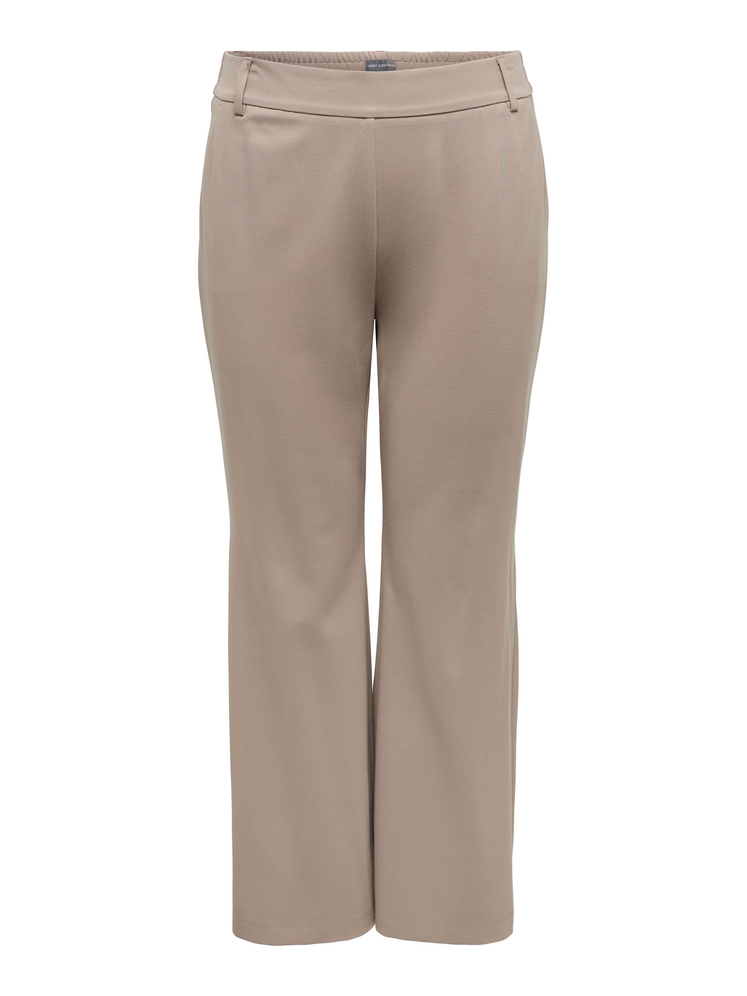 ONLY CARMAKOMA Pantalon de costume »CARGOLDTRASH LIFE MW STRAIGHT PANT NOOS«  Mélange viscose, taille normale