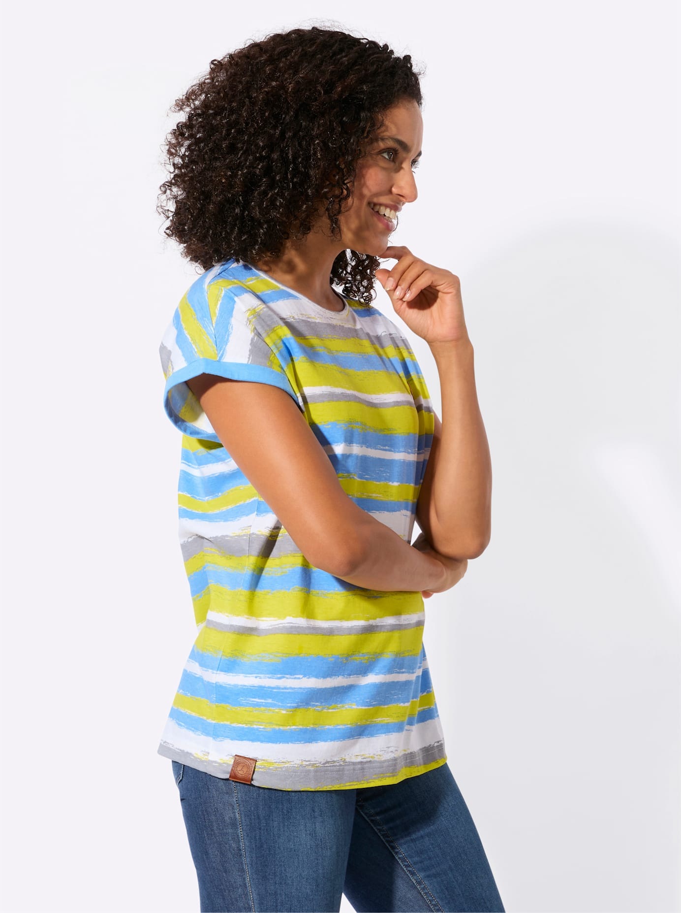 Casual Looks T-shirt à manches courtes »Ringelshirt« 1 pièces