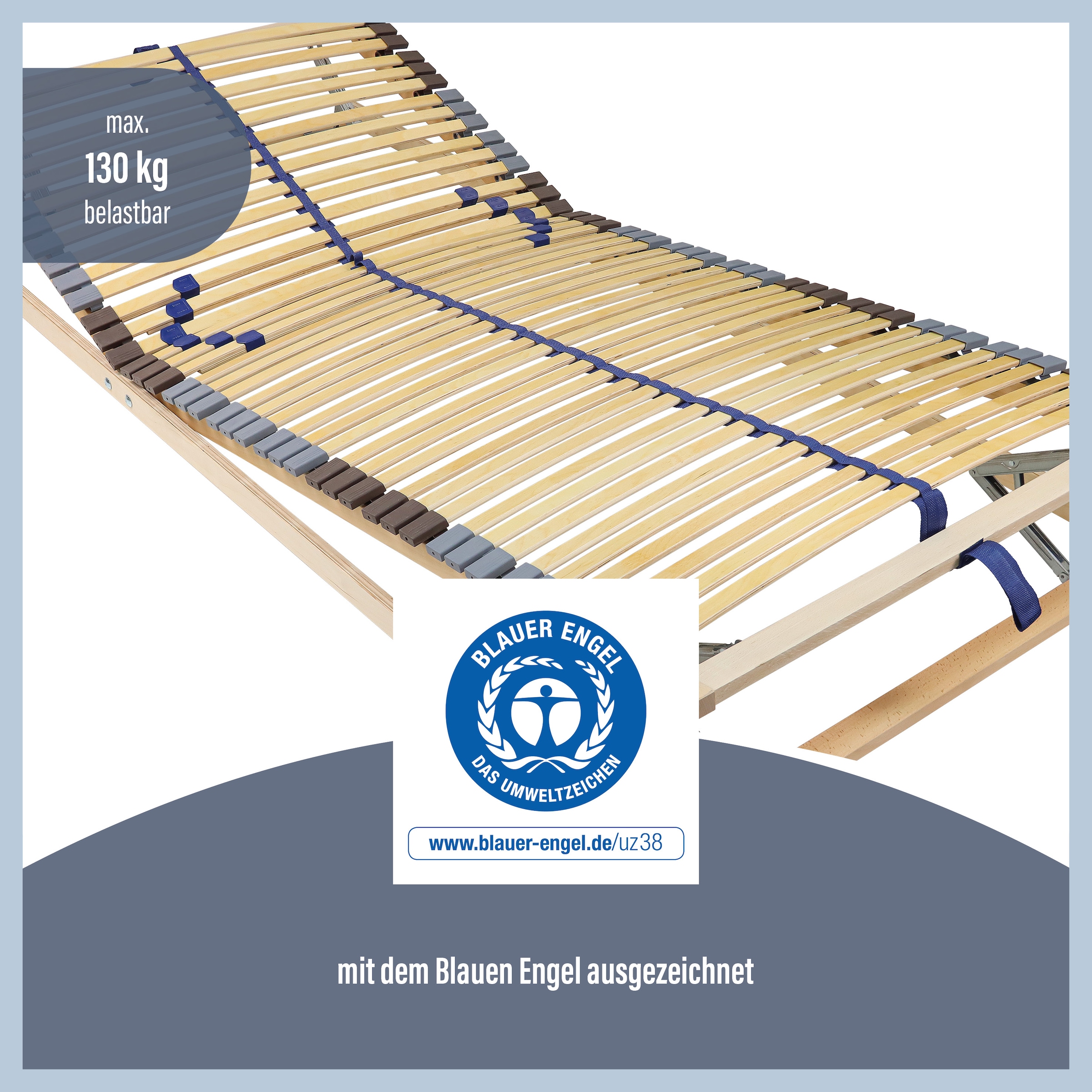 Beco Sommier à lattes »Blue Royal KF« ausgezeichnet mit dem Blauen Engel