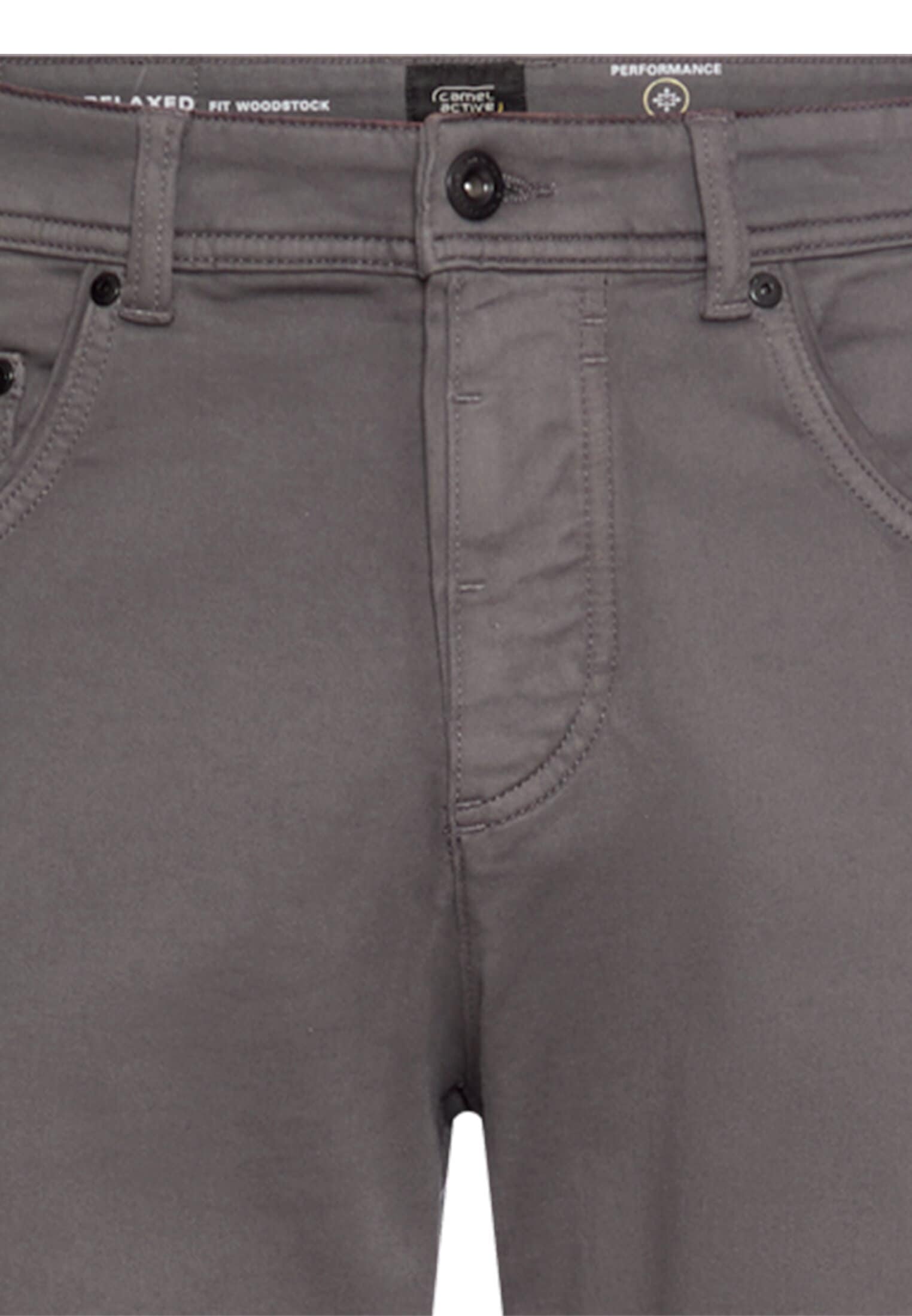 camel active Pantalon 5 poches  en coupe casual fit et avec stretch