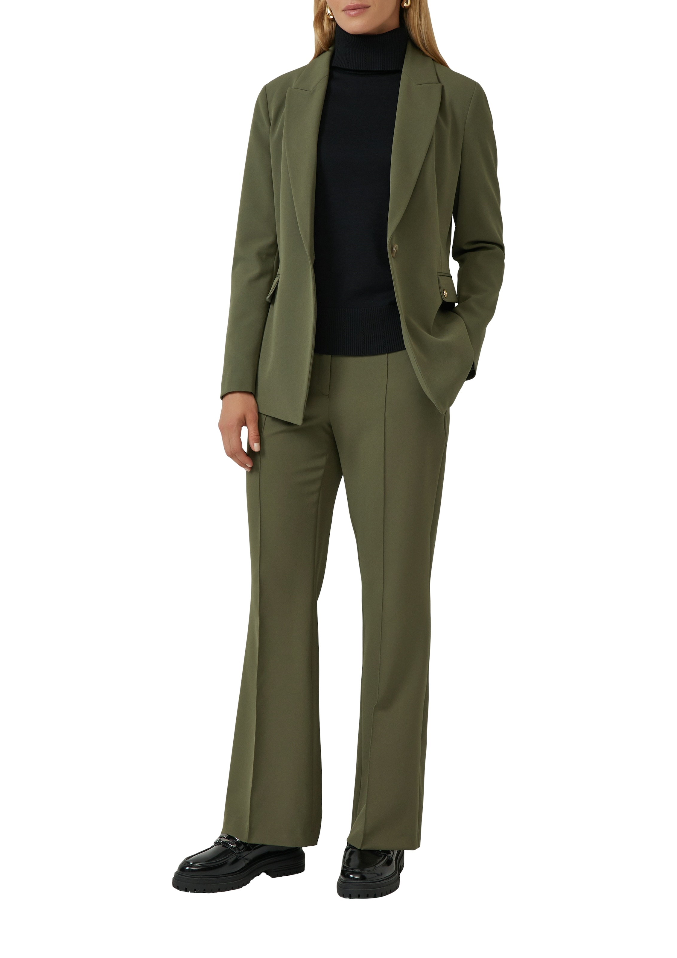 s.Oliver BLACK LABEL Strickpullover mit Rollkragen