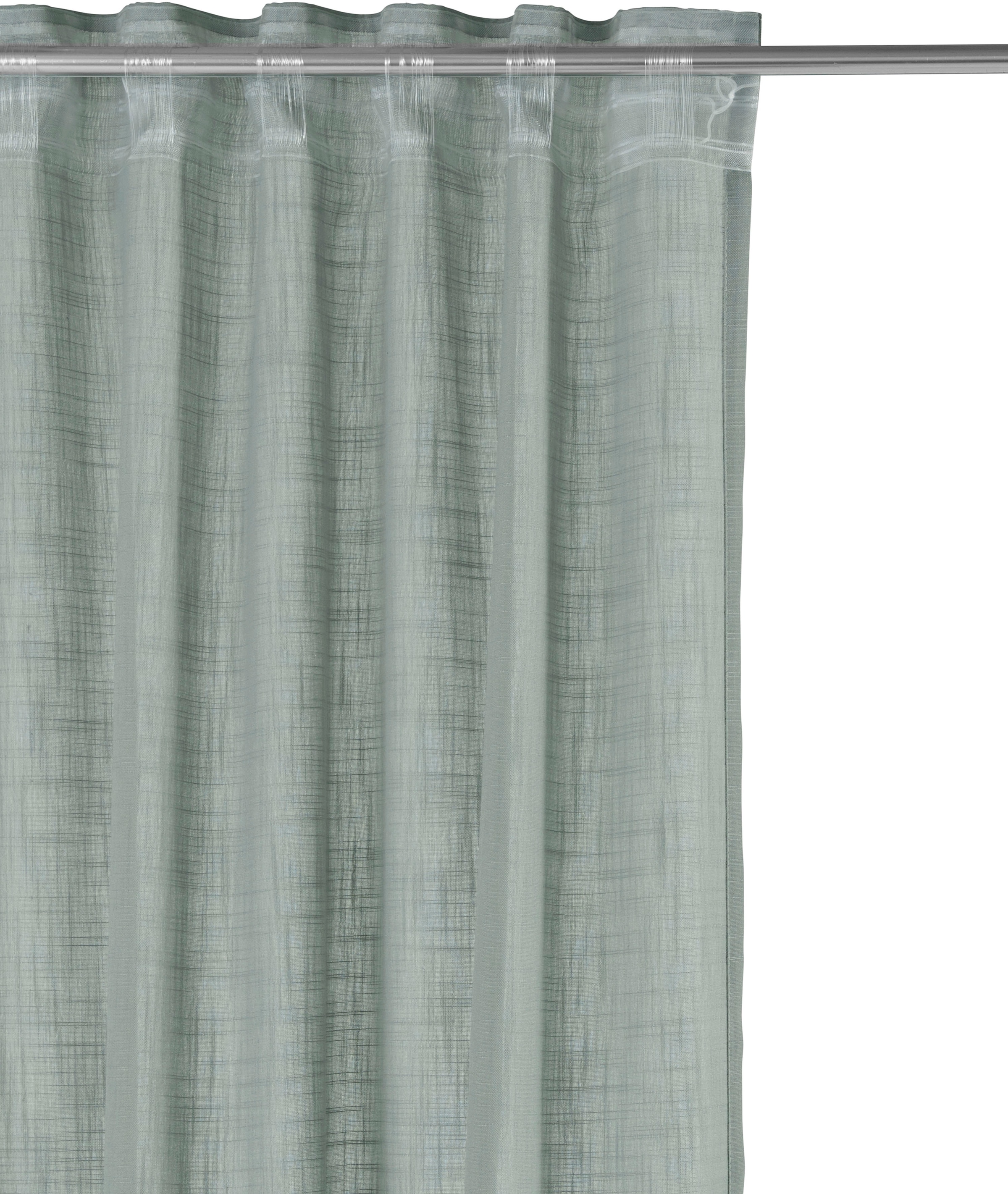 Home affaire Rideau »Linsdorf« Bande multifonctionnelle 1 cuis tlg. Leinenstruktur, halbtransparent