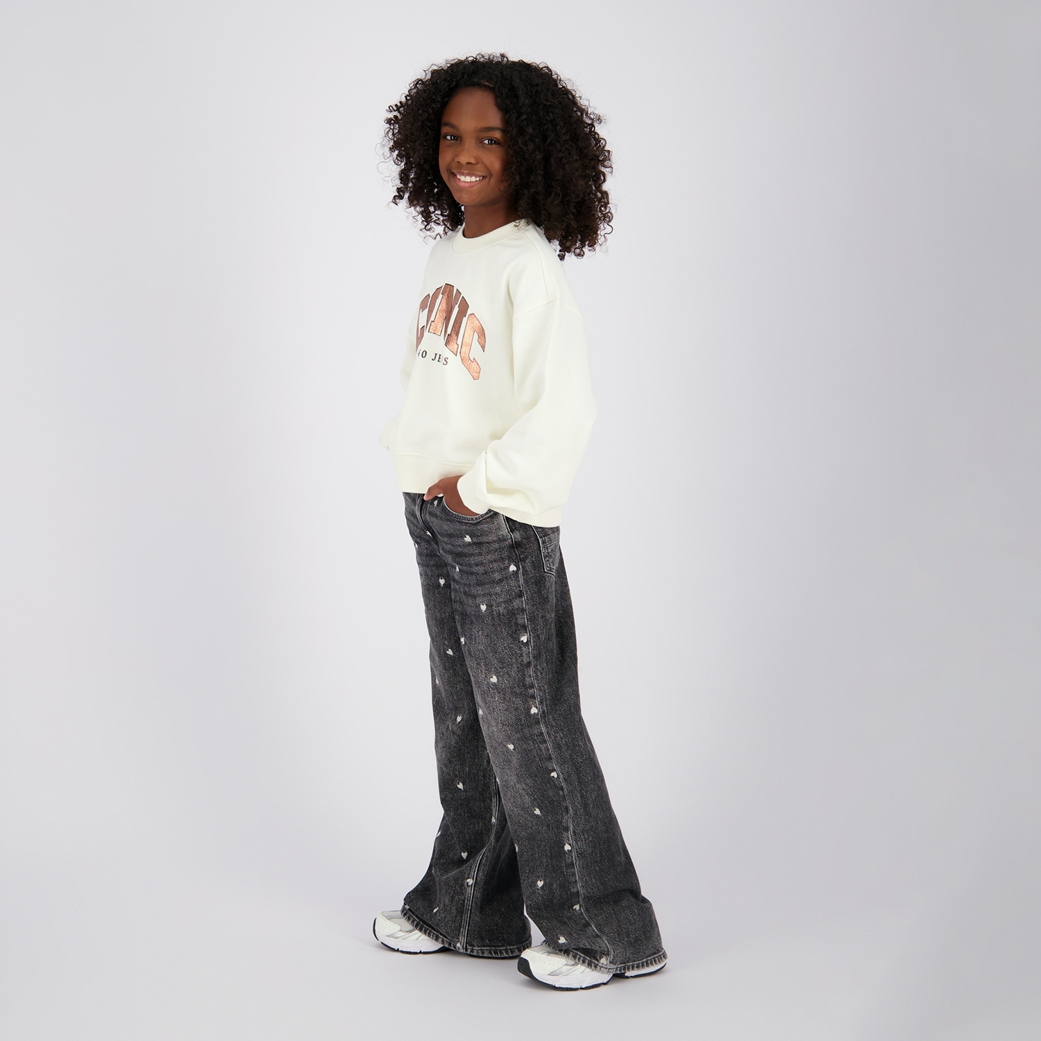 Vingino Sweat-shirt »Nadien«, avec imprimé, mélange de coton
