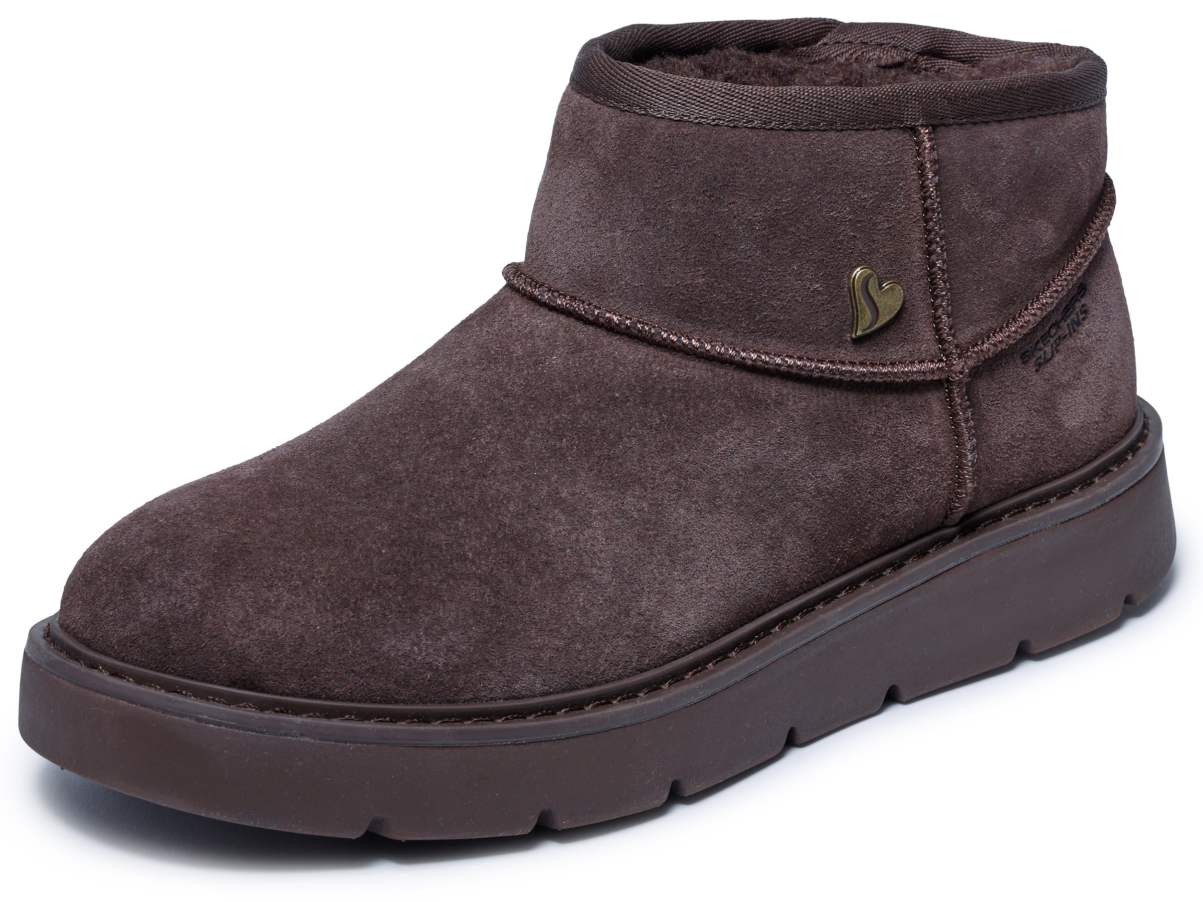 Skechers »KEEPSAKES COZY-COZY MINI«  Snowboots, Schlupfstiefel mit Plateausohle