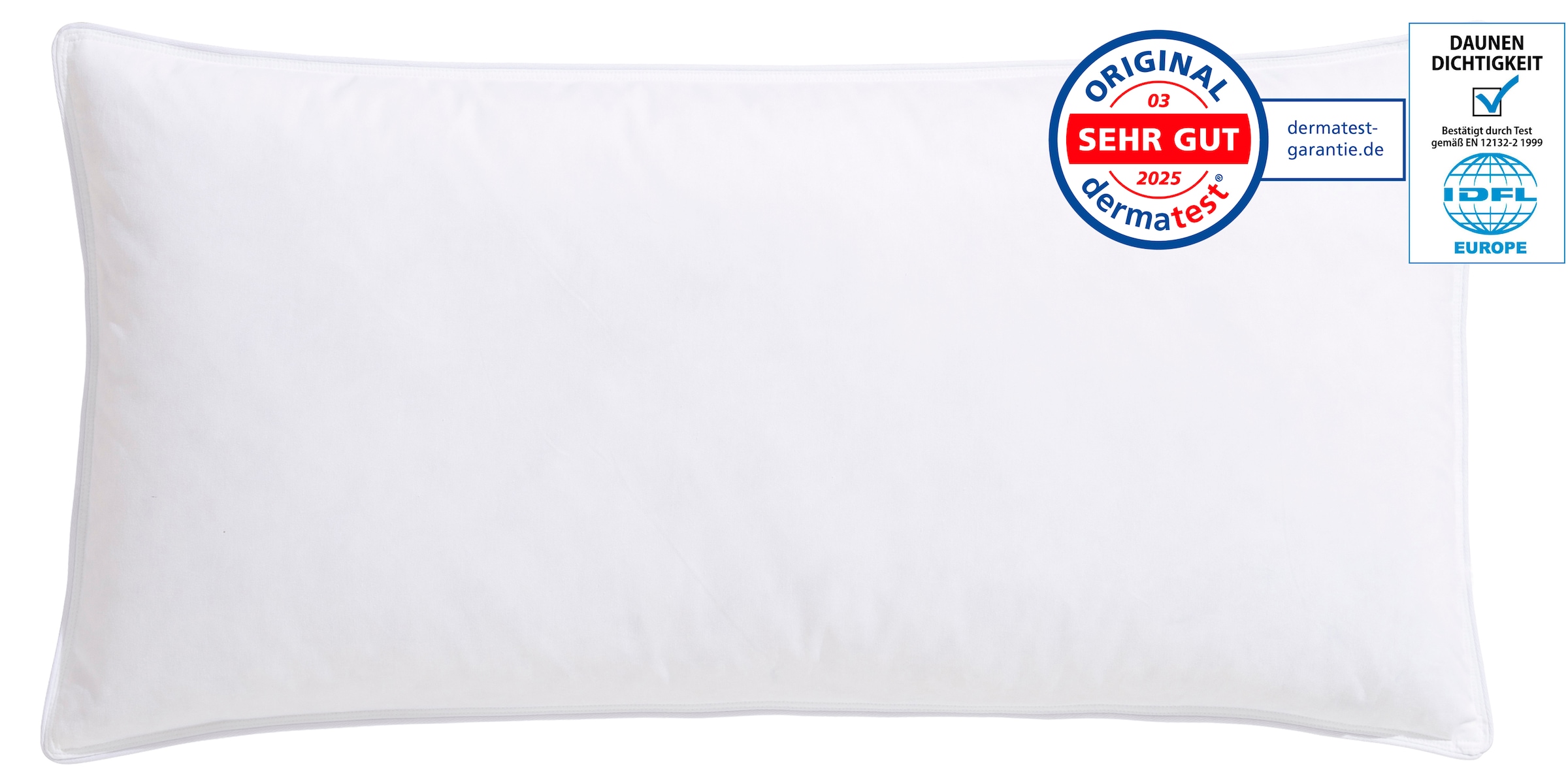 GOODproduct Kassettenbett + Kopfkissen »RINA, Bettdecke in 135x200 & 155x220 cm, 2-tlg.« Set mit Kissen 40x80 cm, 80x80 cm für Herbst, Winter, Made in Germany