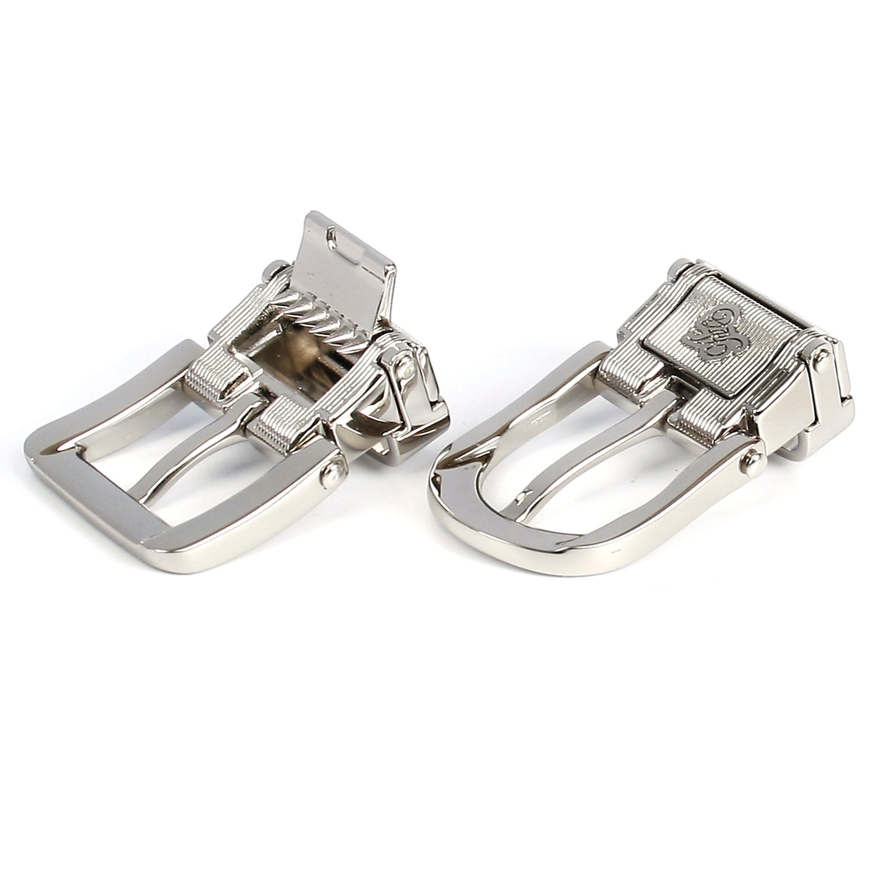 Anthoni Crown Ceinture en cuir Femininer Gürtel aus innovativem Leder in Streifen-Optik