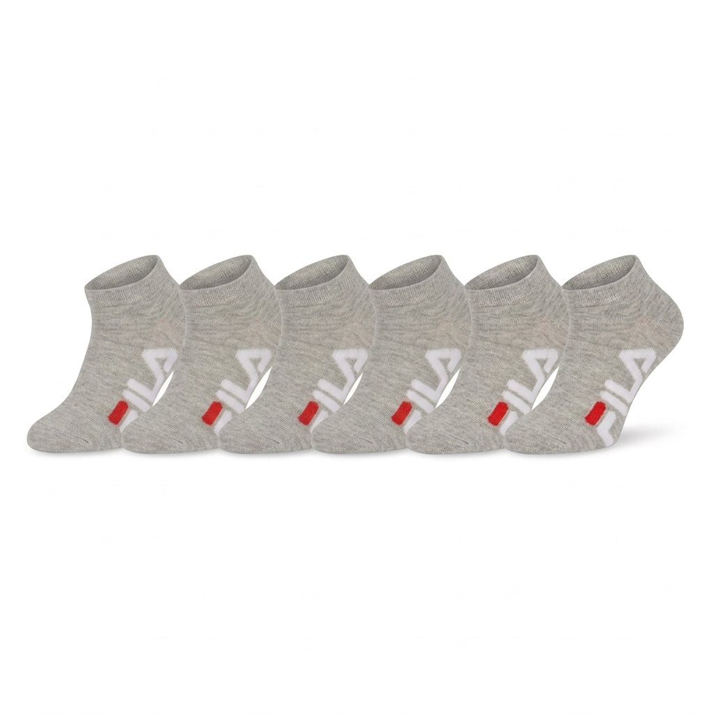 Fila Chaussettes de baskets »JUNIOR UNISEX INVISIBLE  SOCKS« 6 paires,  avec logo latéral