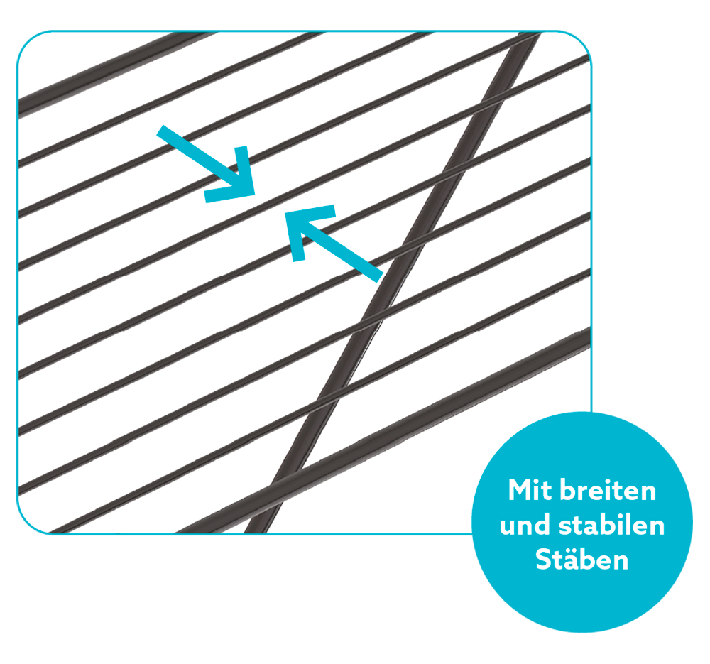 Bischof Flügelwäschetrockner »Titan« XXL Trockner auch für grosse Teile, 20 m Trockenlänge