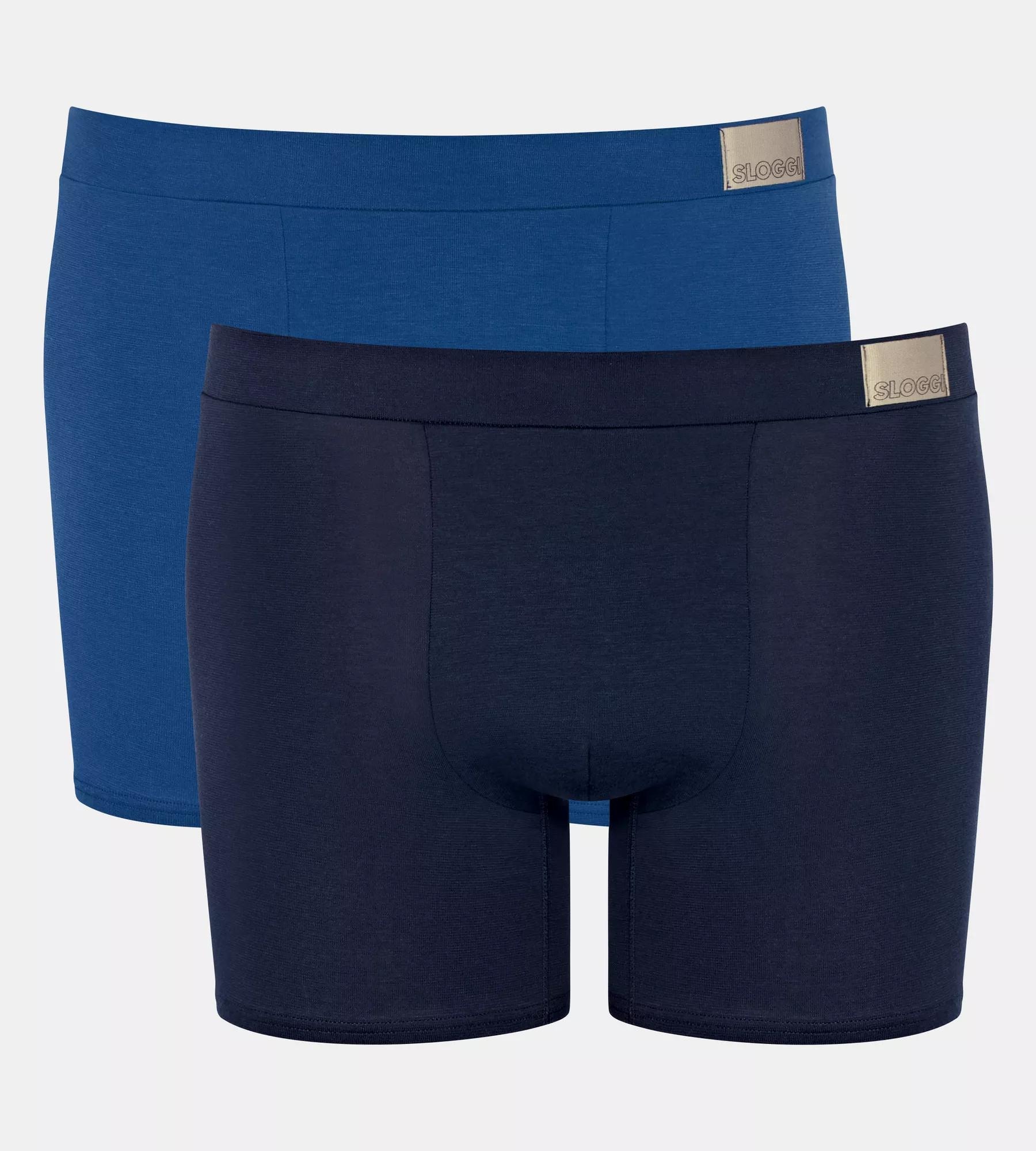 sloggi Boxershorts »Men GO Natural« 2erPack,  mit langem Bein, eng anliegend, ohne Eingriff