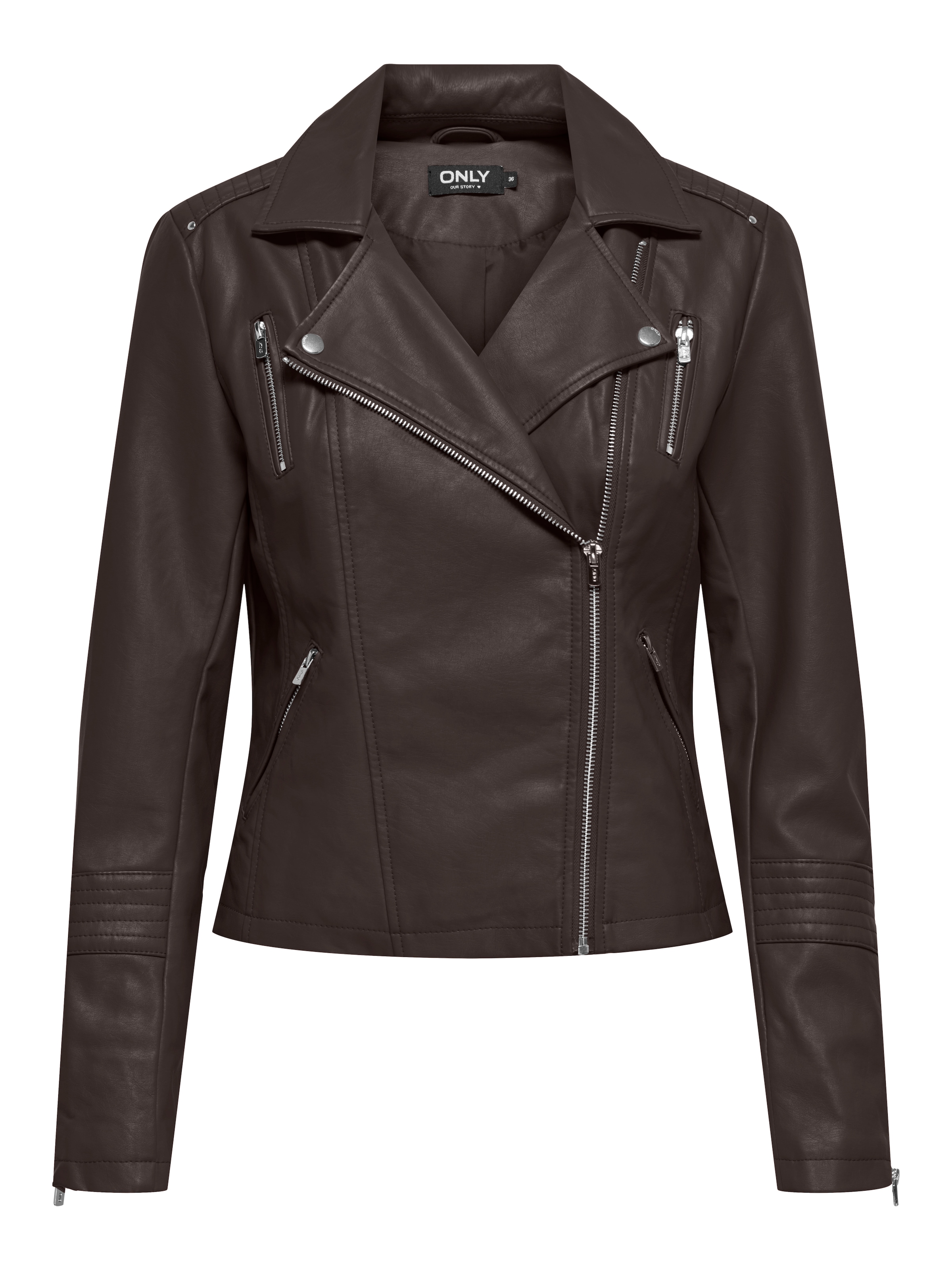 ONLY »ONLGEMMA FAUX LEATHER BIKER OTW NOOS« im Biker-Style
