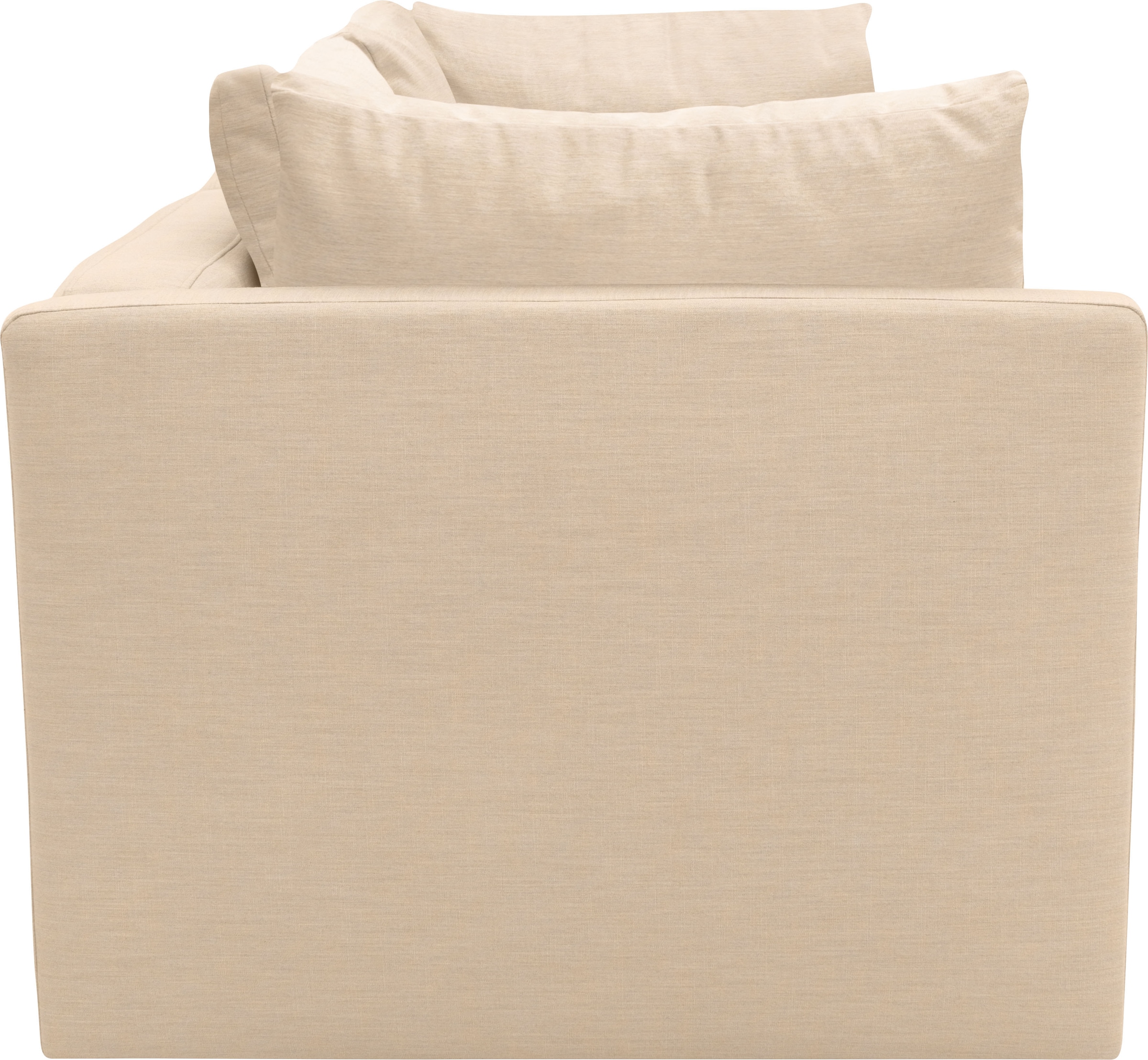 DOMO collection 2-places »Solskin, individuell erweiterbar/kombinierbar« mit losen Kissen. Rücken- und Seitenteile als Stecksystem.